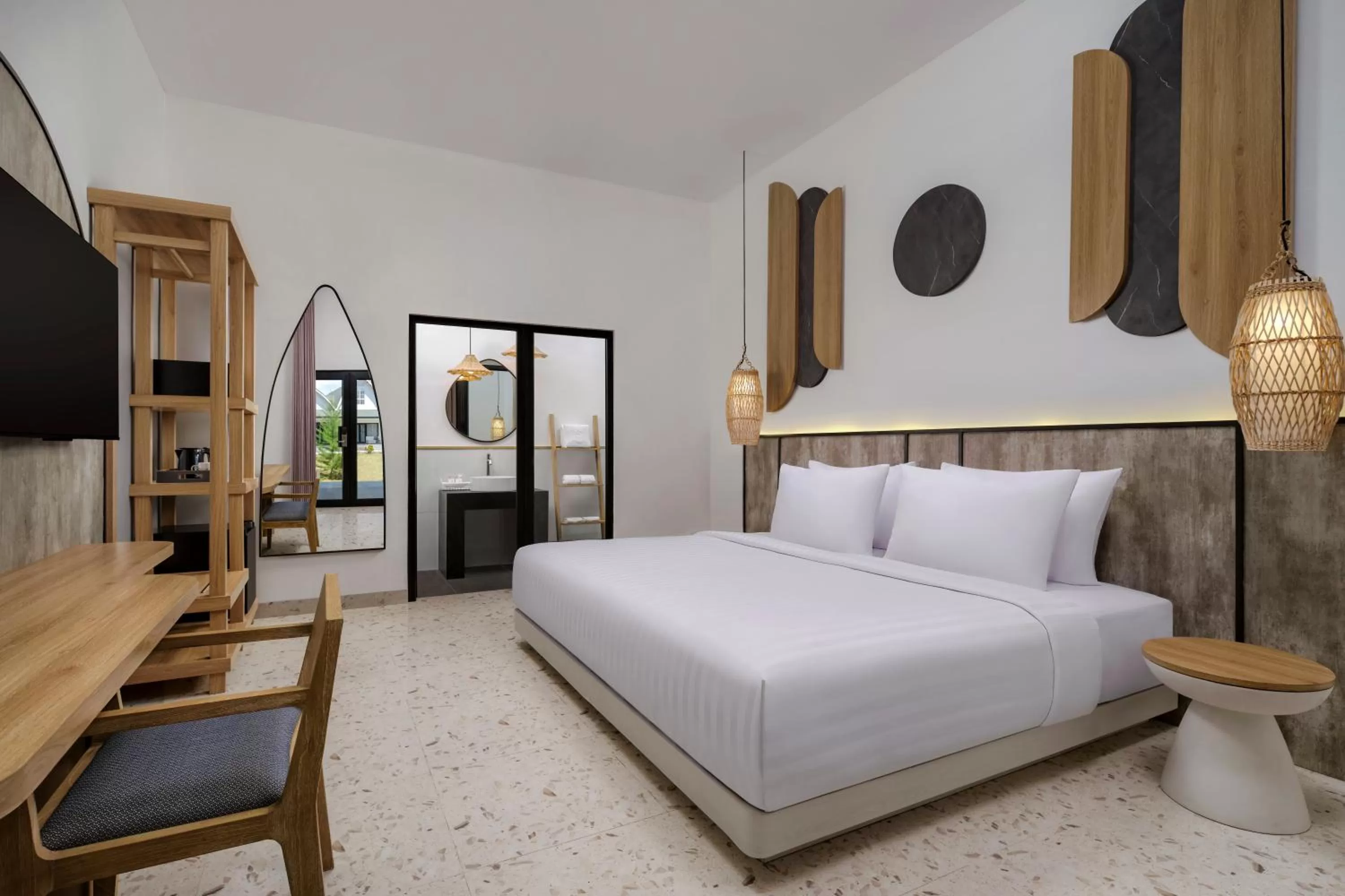 Bedroom, Bed in Jambuluwuk Oceano Gili Trawangan