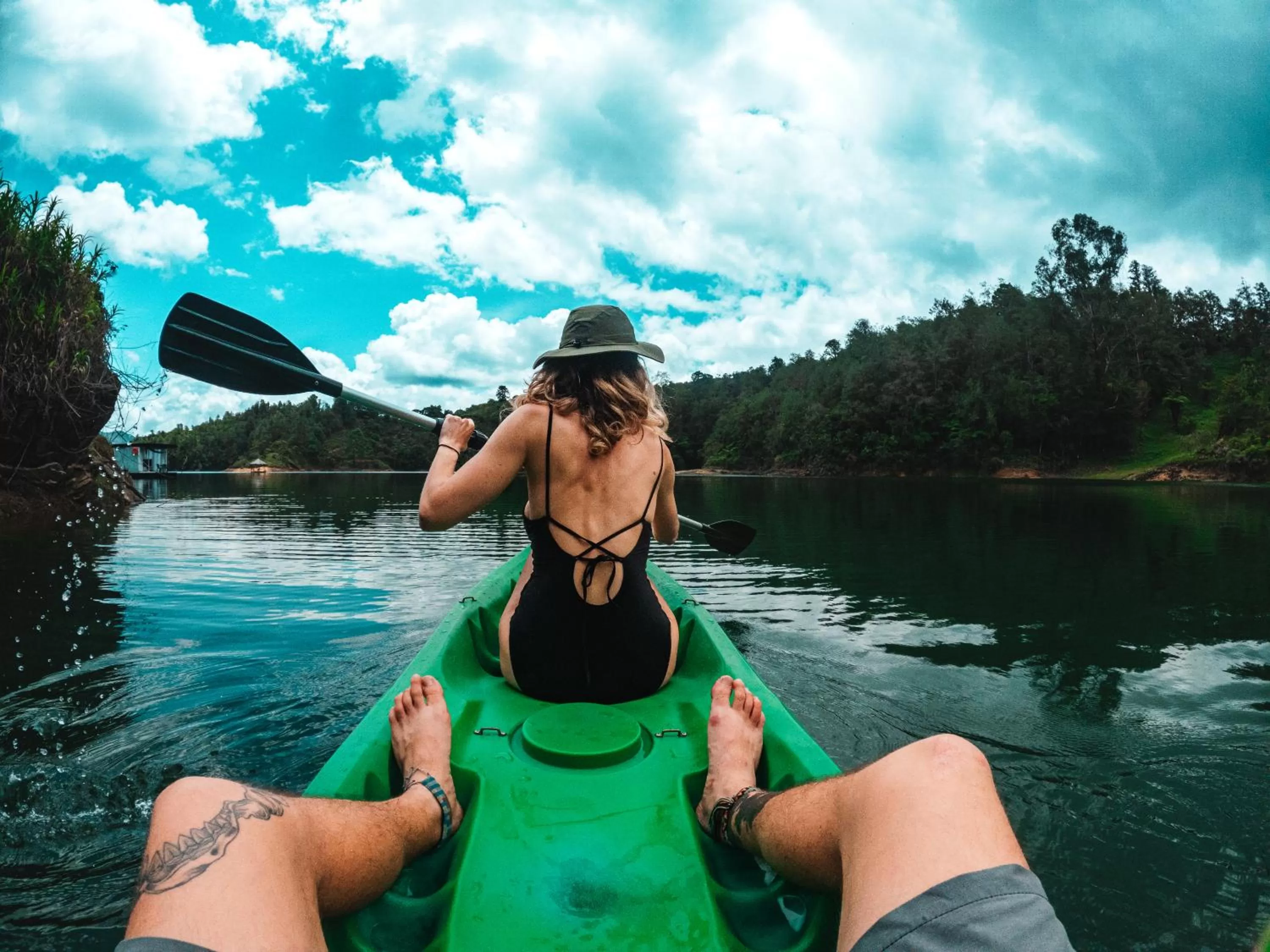 Canoeing in Levit Glamping - Hotel Guatapé ADULTS ONLY