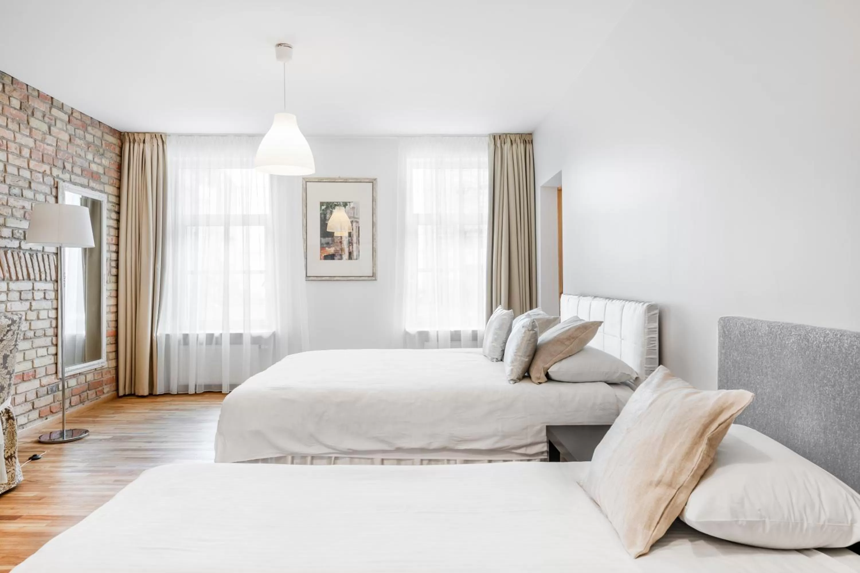 Photo of the whole room, Bed in Vilnius Apartments