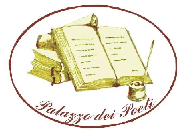 Text overlay in Palazzo dei Poeti