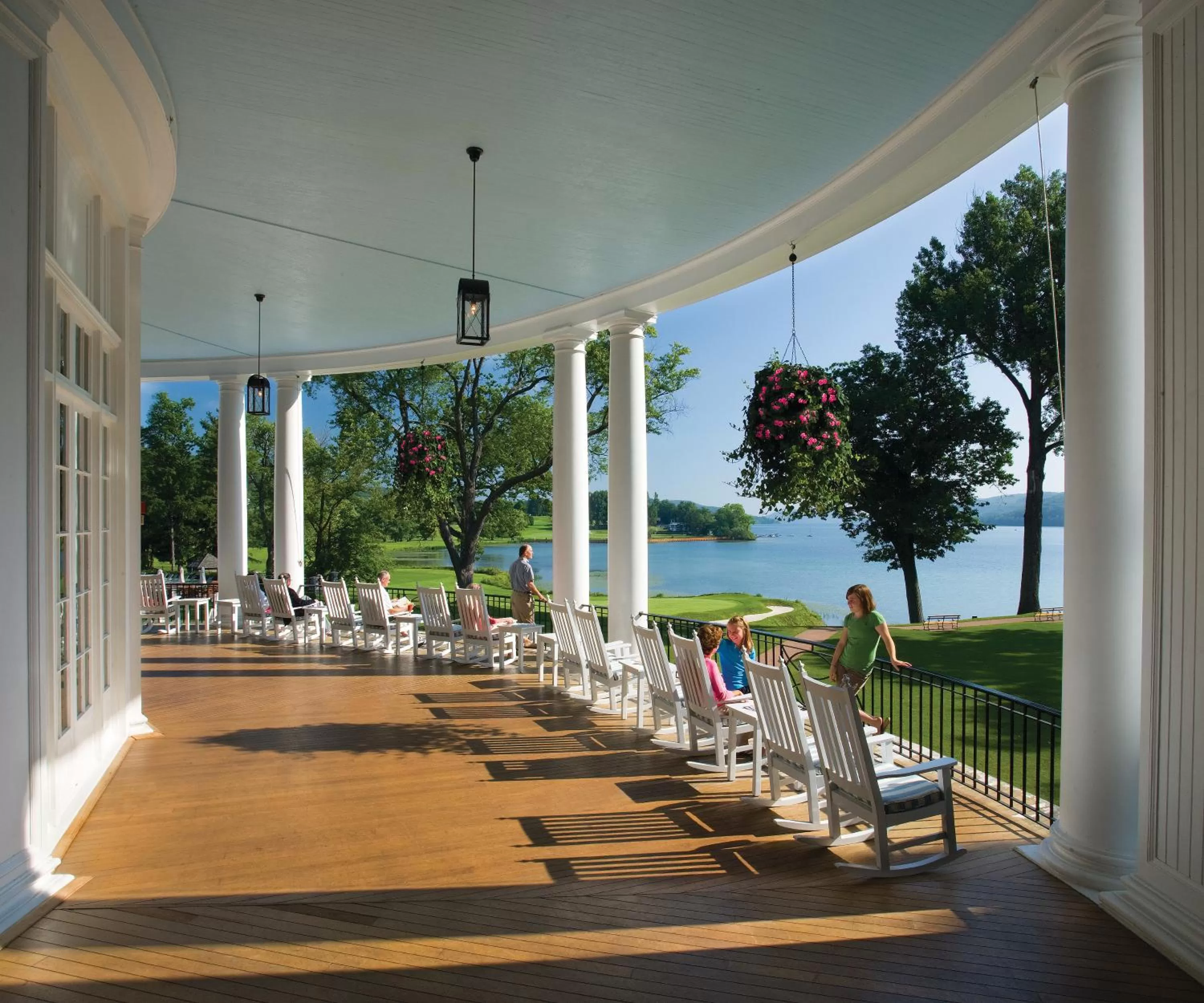 Balcony/Terrace, Restaurant/Places to Eat in The Otesaga Resort Hotel