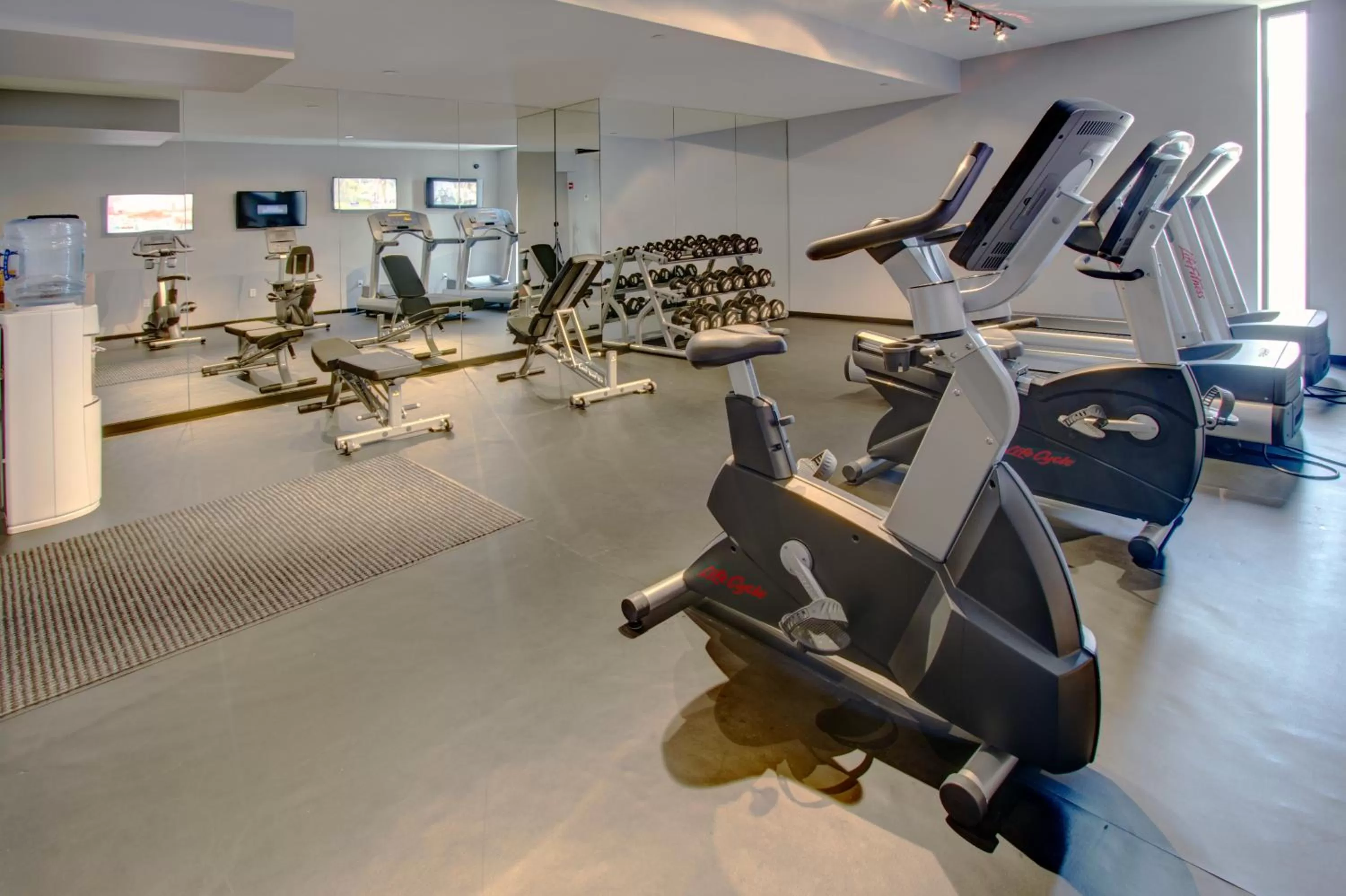 Fitness centre/facilities in The Parc Hotel