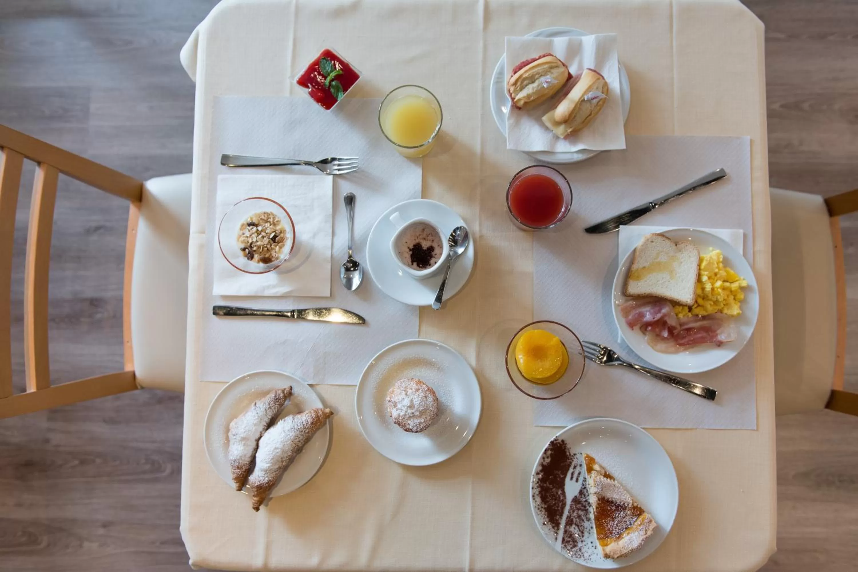 Food close-up in Idea Hotel Piacenza