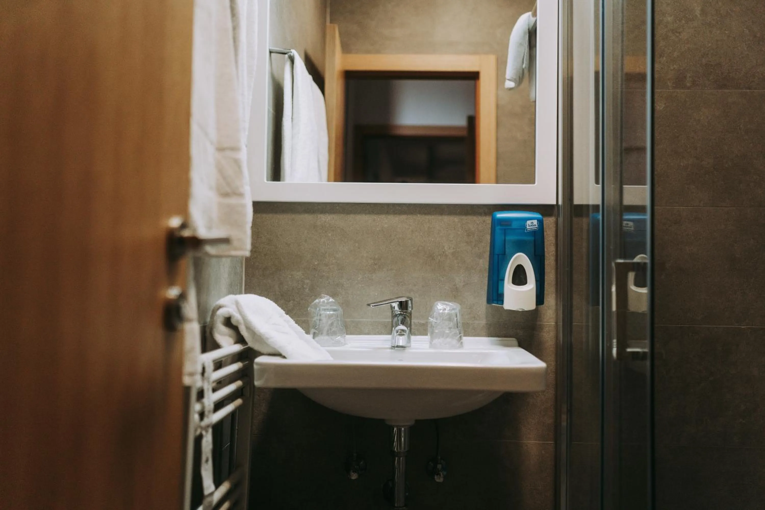 Bathroom in Hotel Sliško