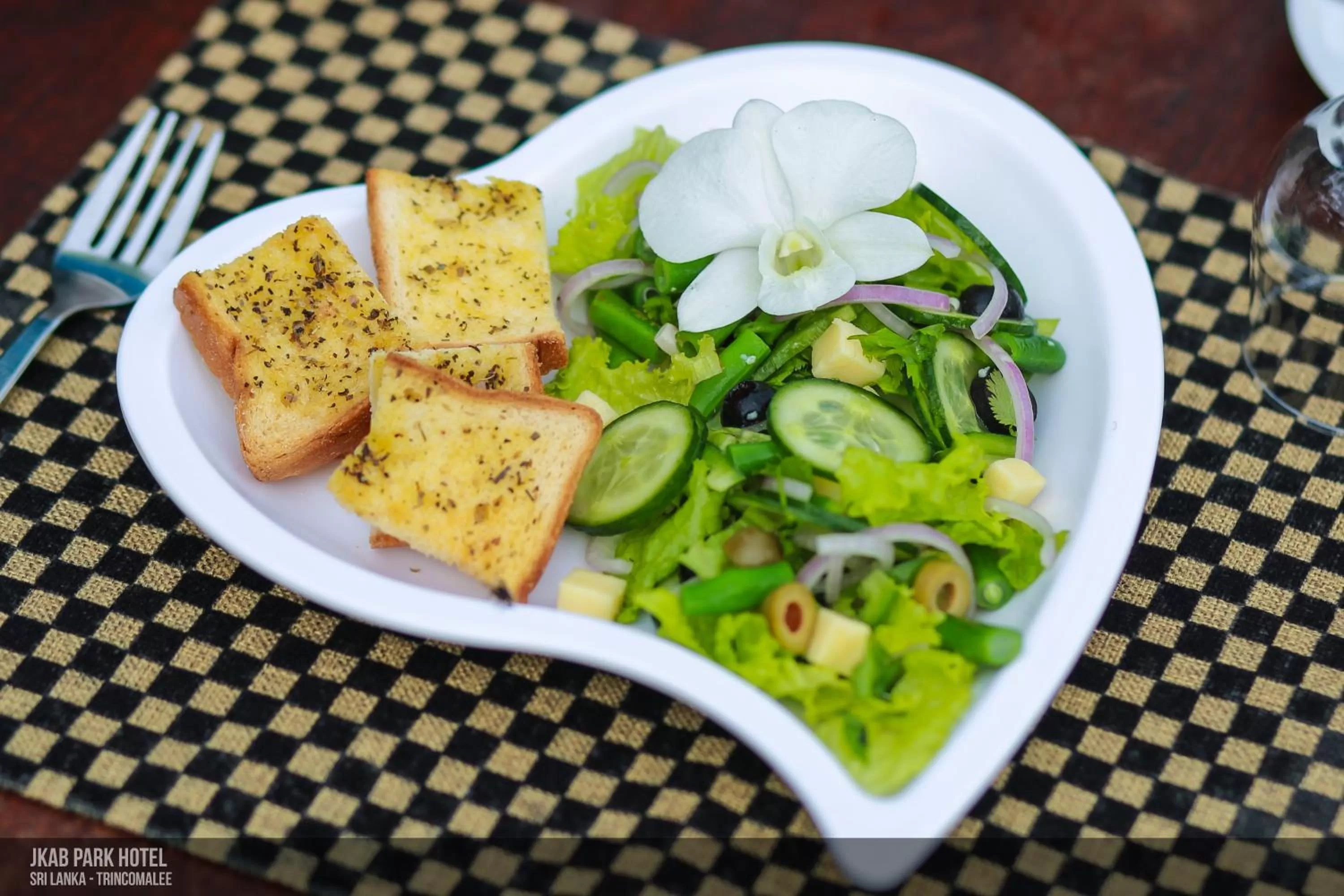 Food close-up in JKAB Park Hotel