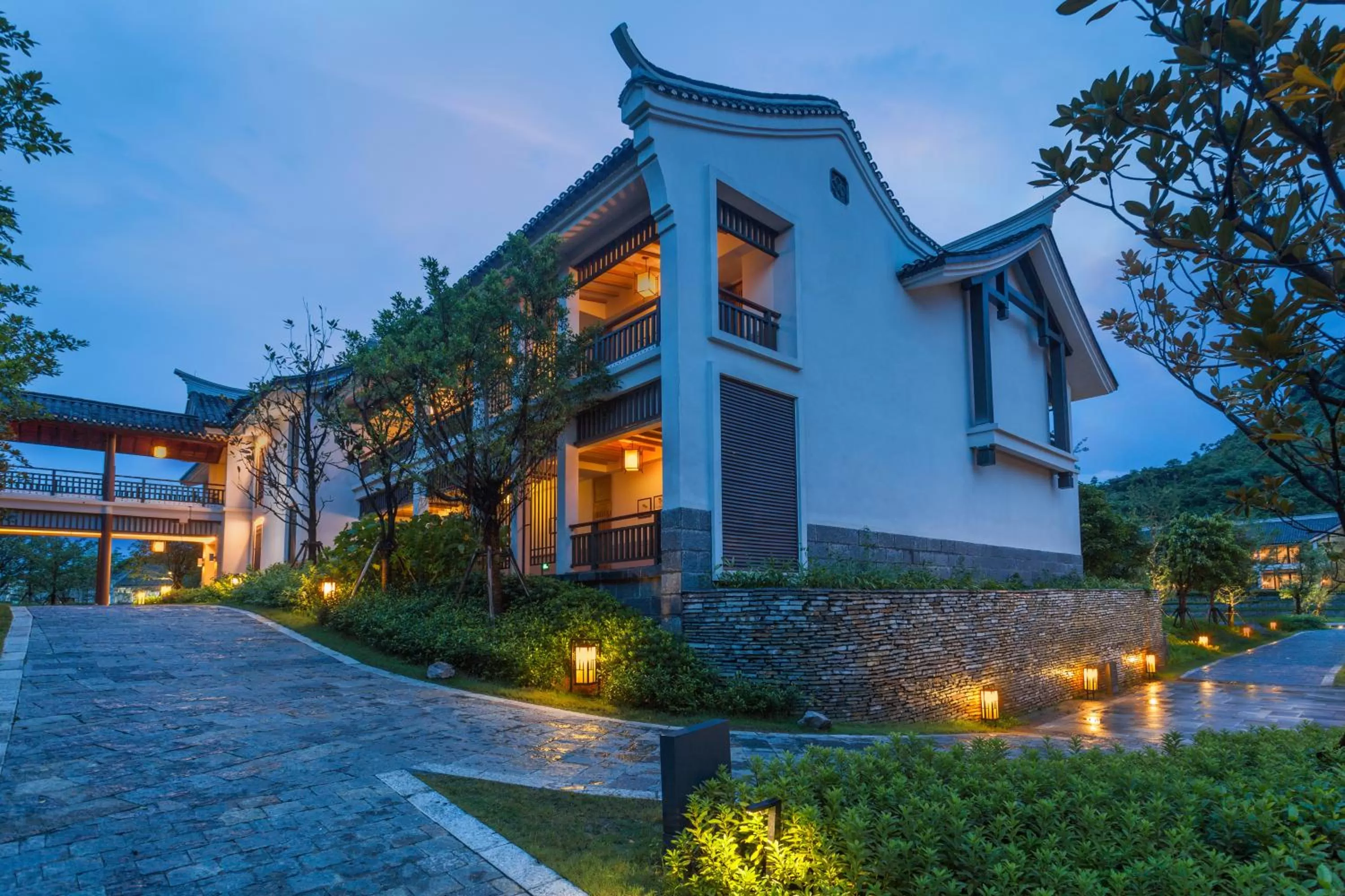 Property building in Banyan Tree Yangshuo