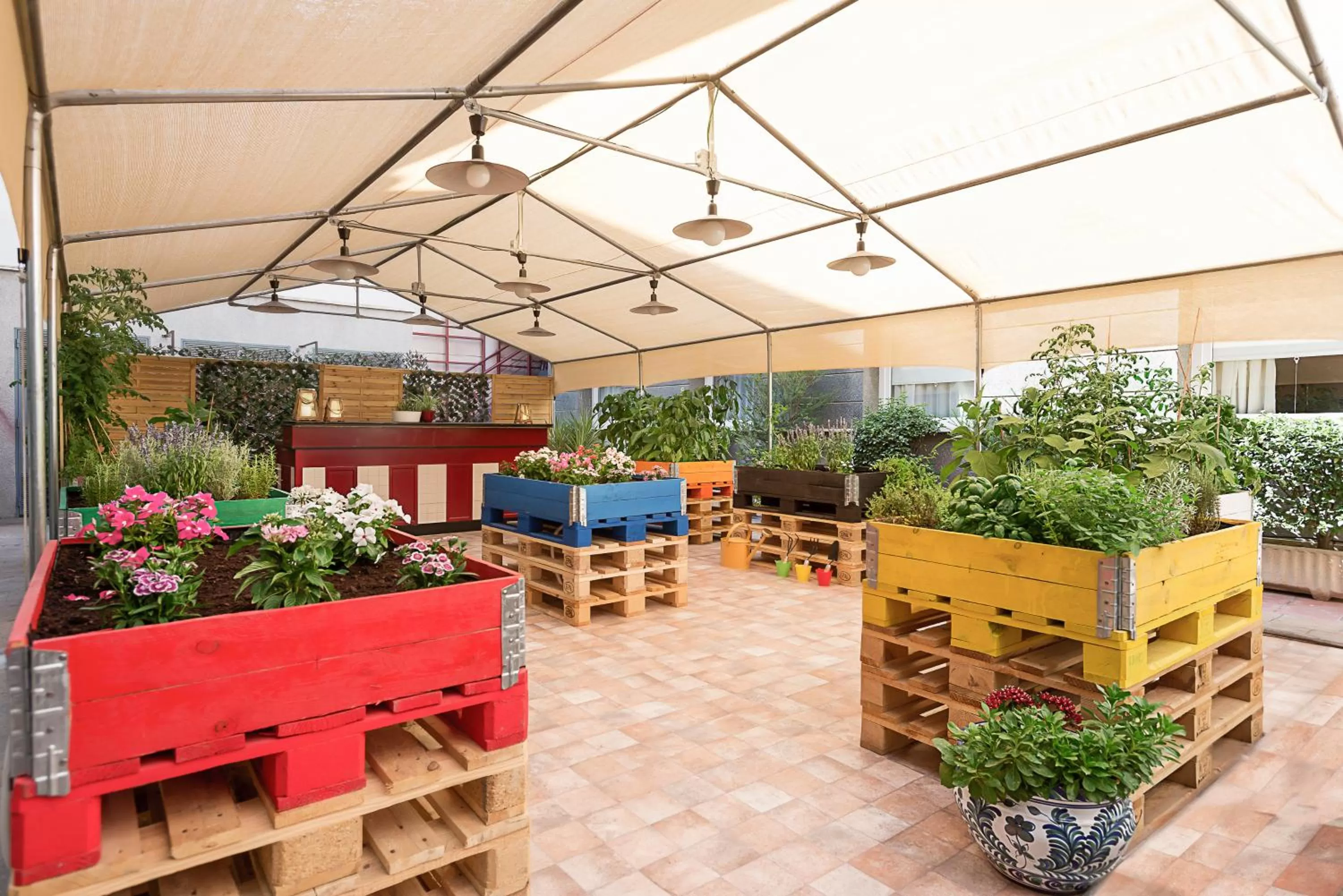 Swimming pool in Ibis Granada