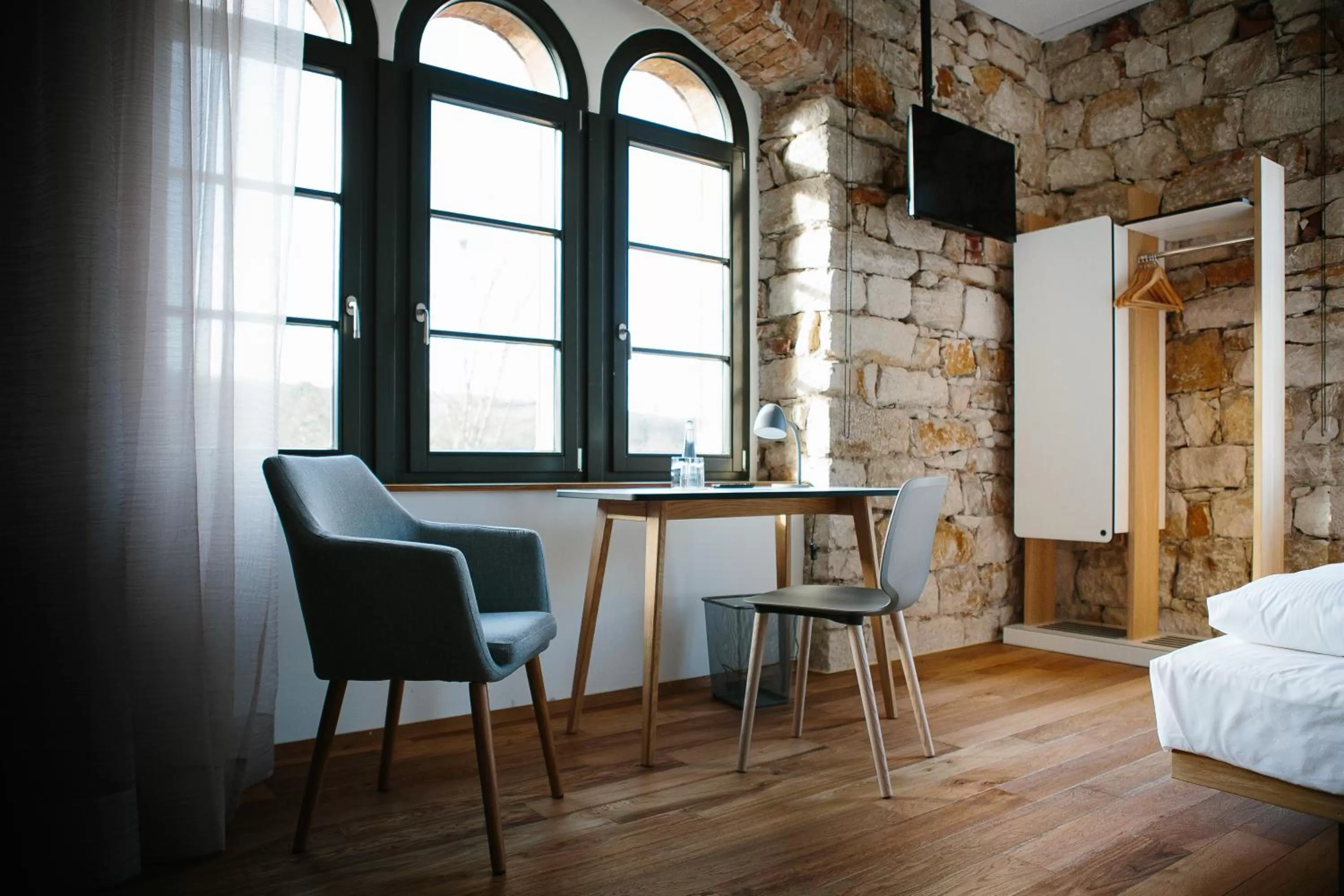 Decorative detail, Dining Area in OX Hotel Altes Spital