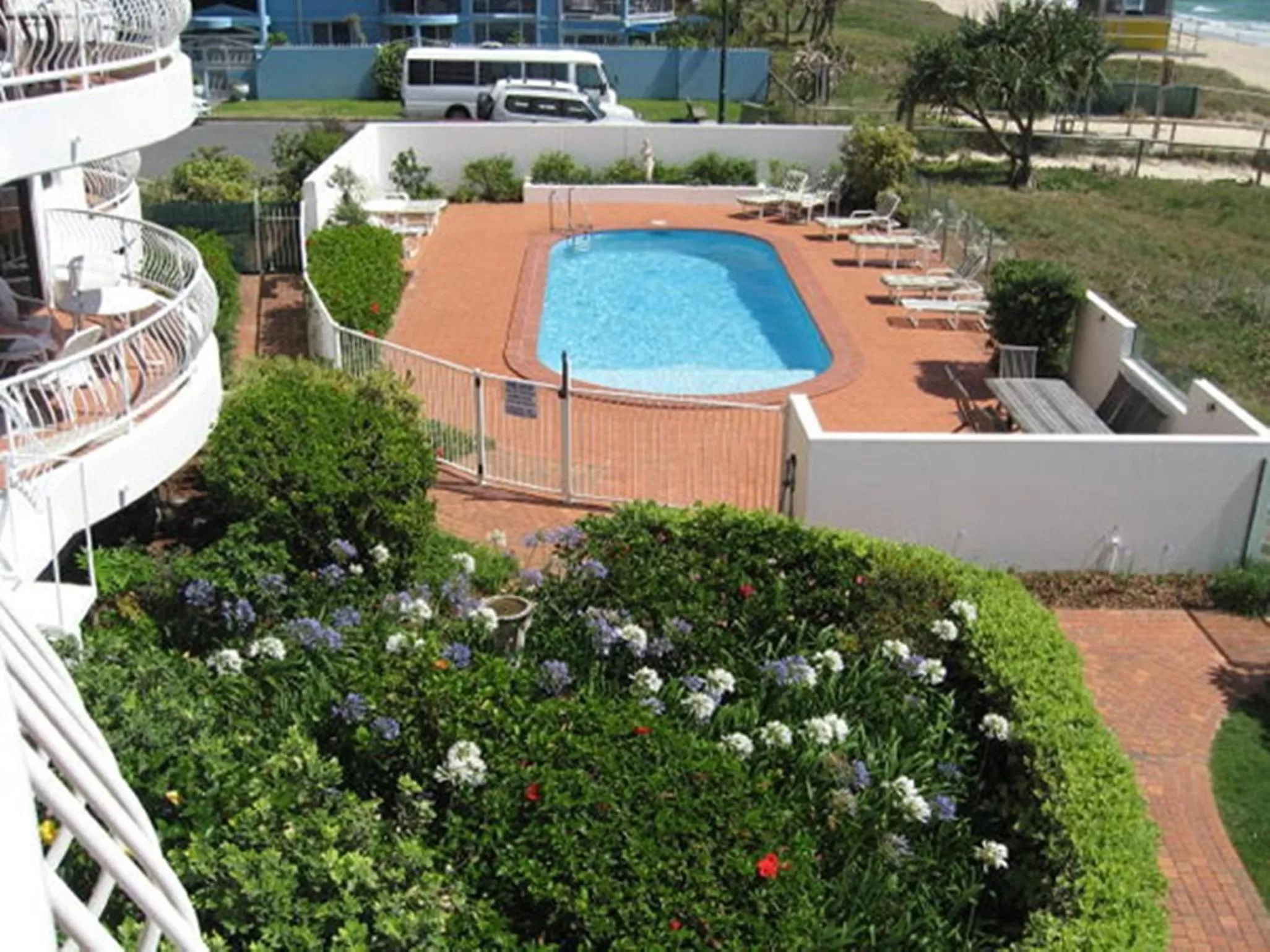 Swimming pool in Albatross North Apartments