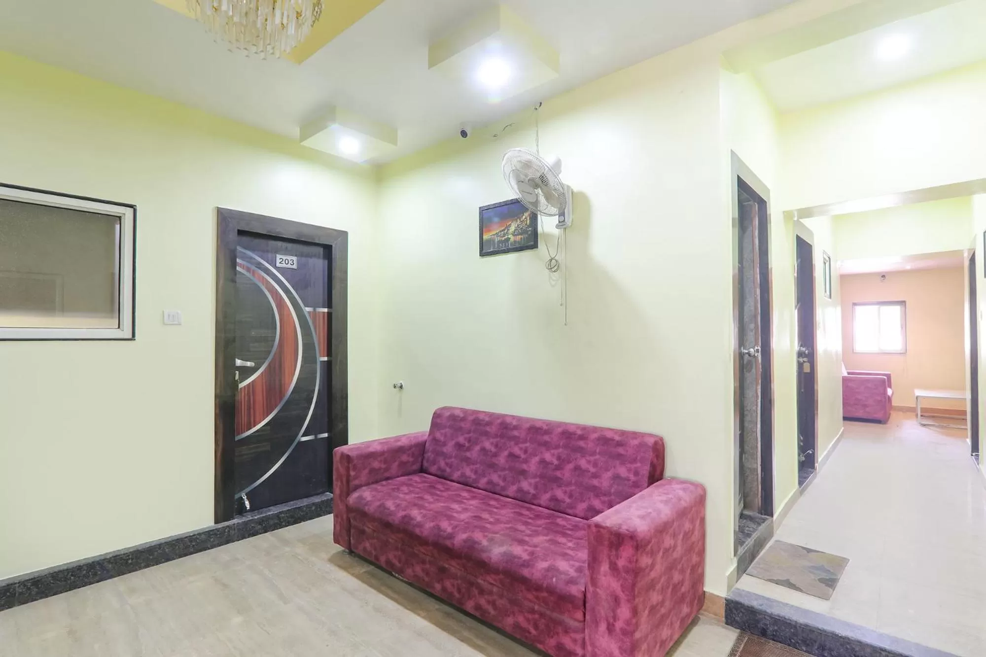 Seating Area in FabExpress GS Residency