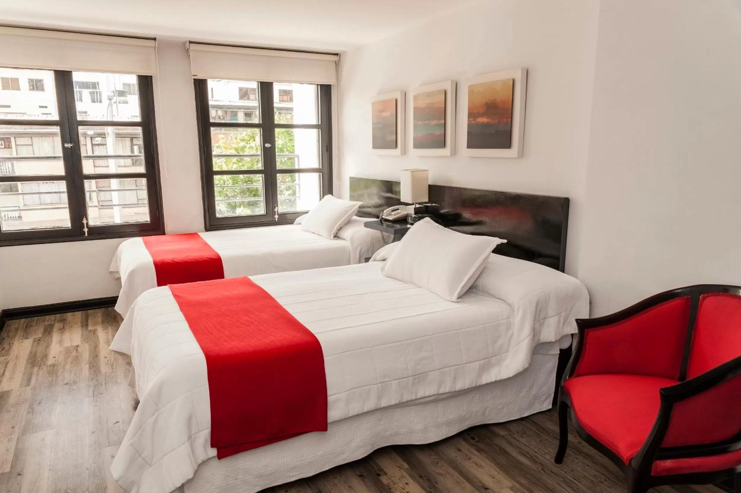 Photo of the whole room, Bed in Hotel Bogota Virrey