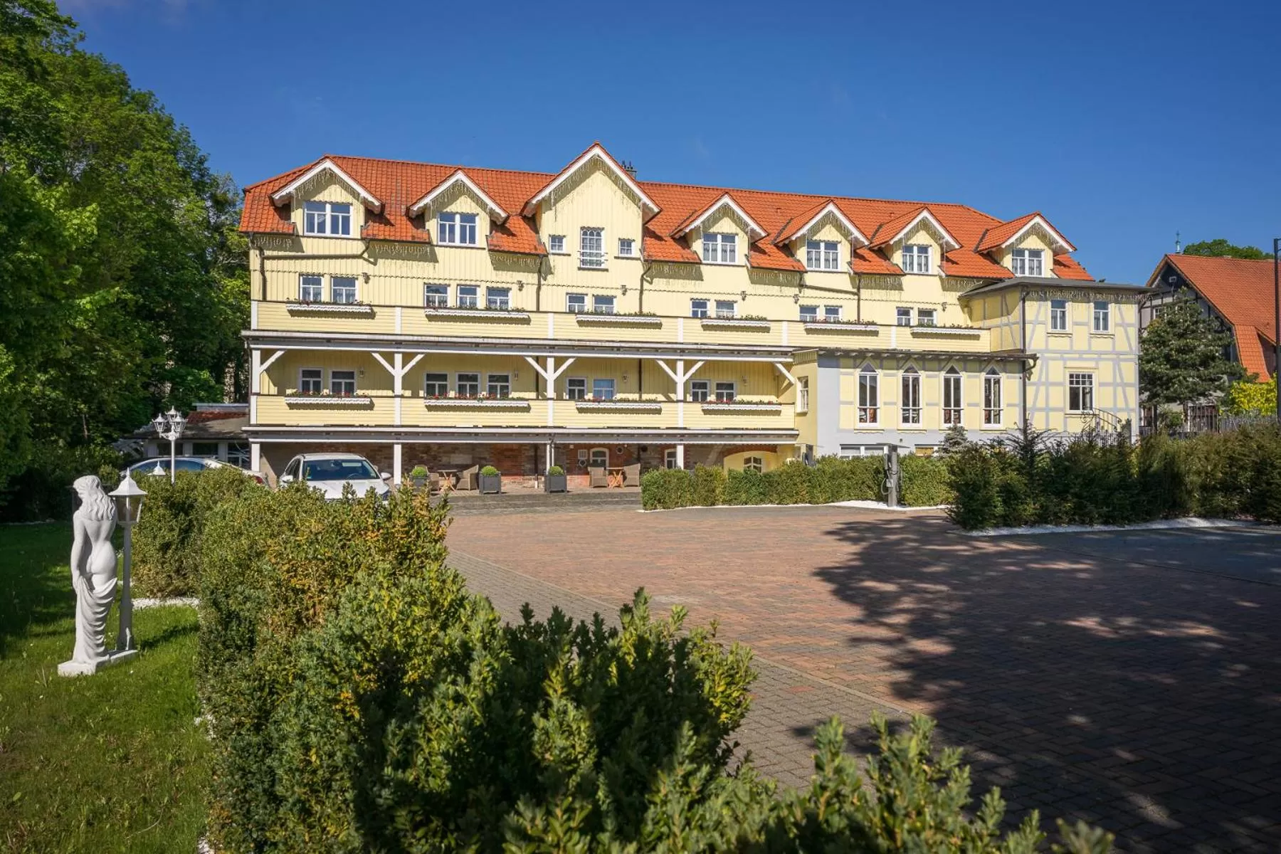 Property building in Boutiquehotel Schloßpalais