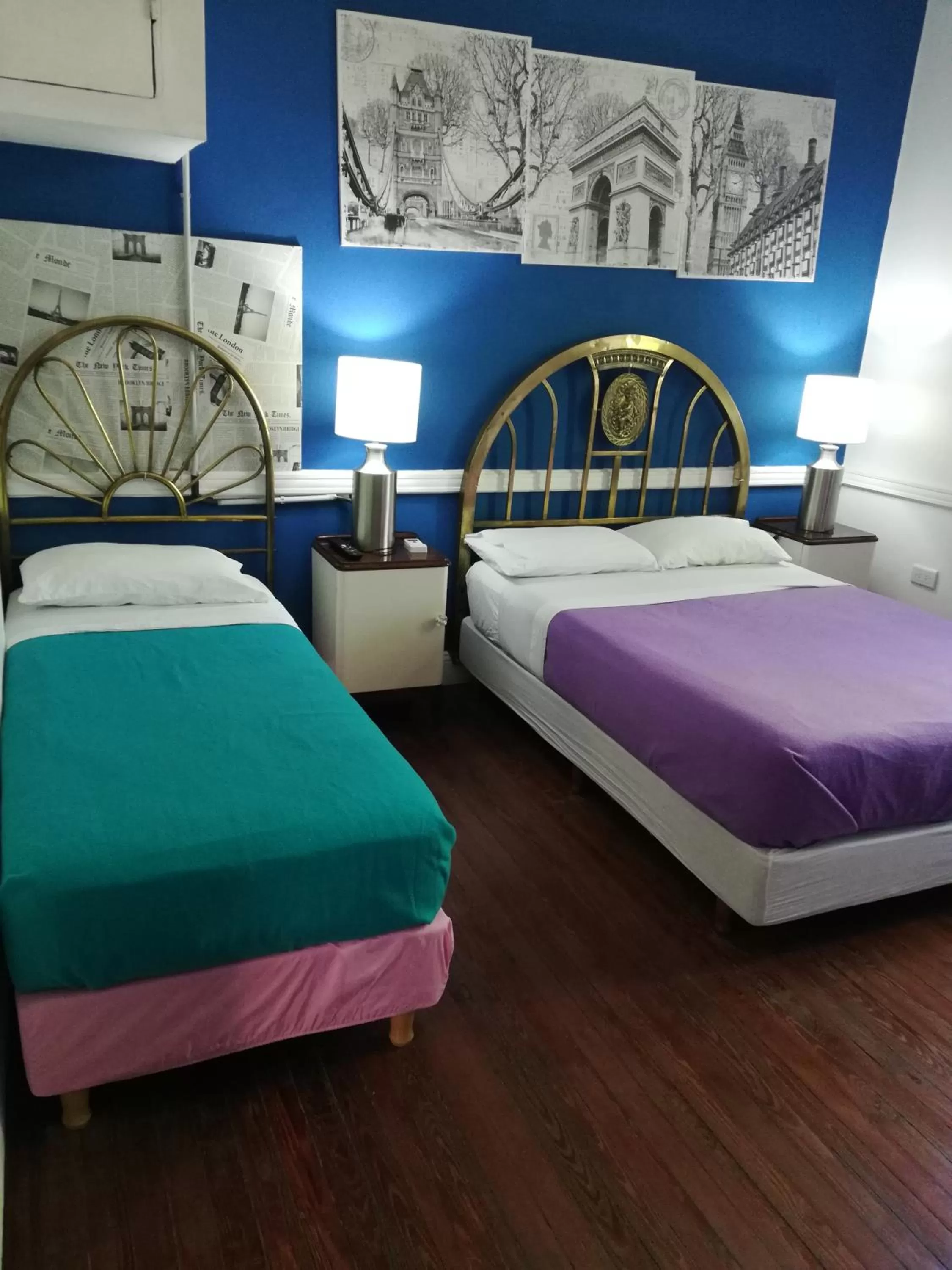 Bed in Casablanca Boutique Hotel Adrogué