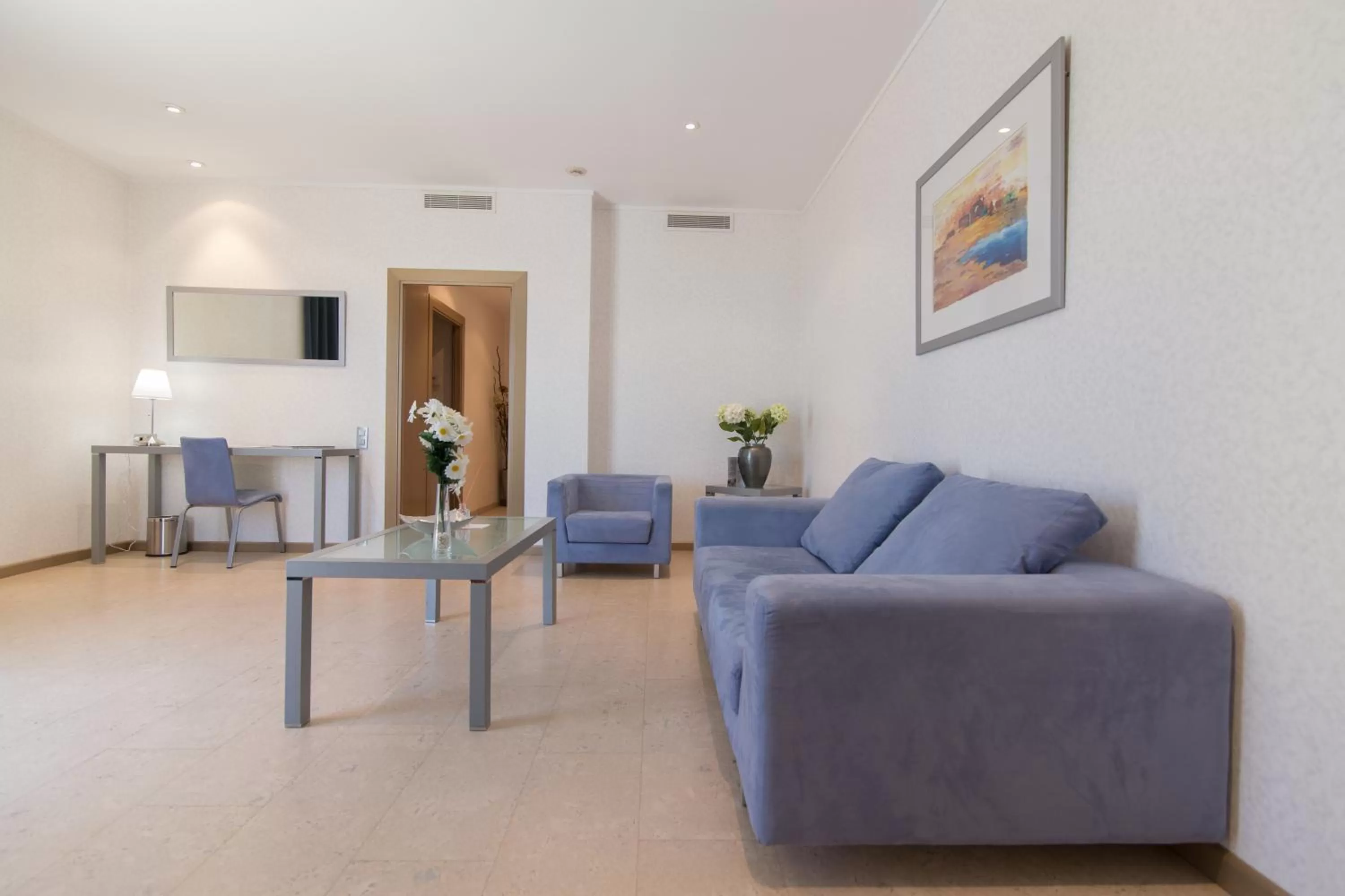 Living room in Hotel Mas Camarena