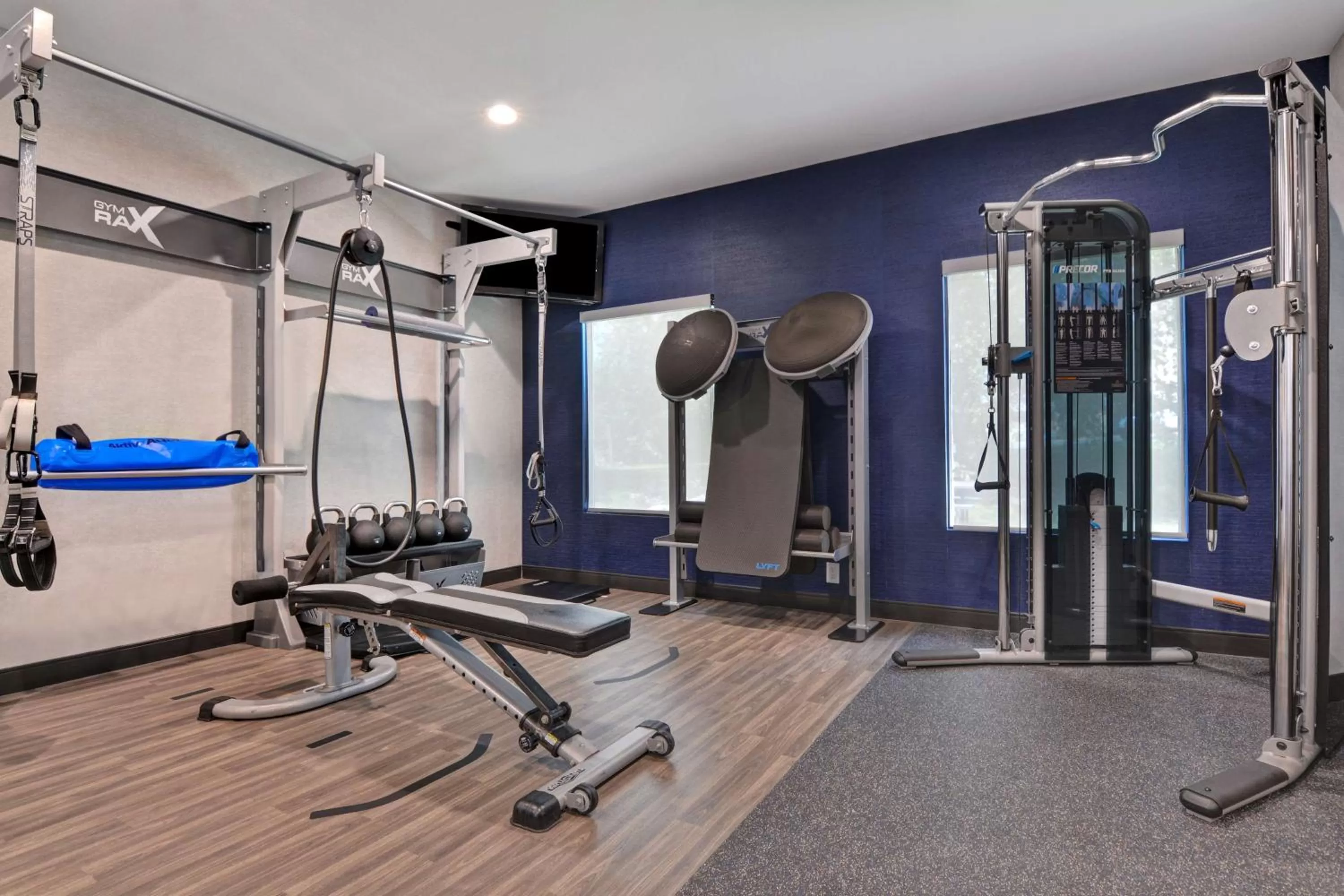 Fitness centre/facilities in Hampton Inn Anderson