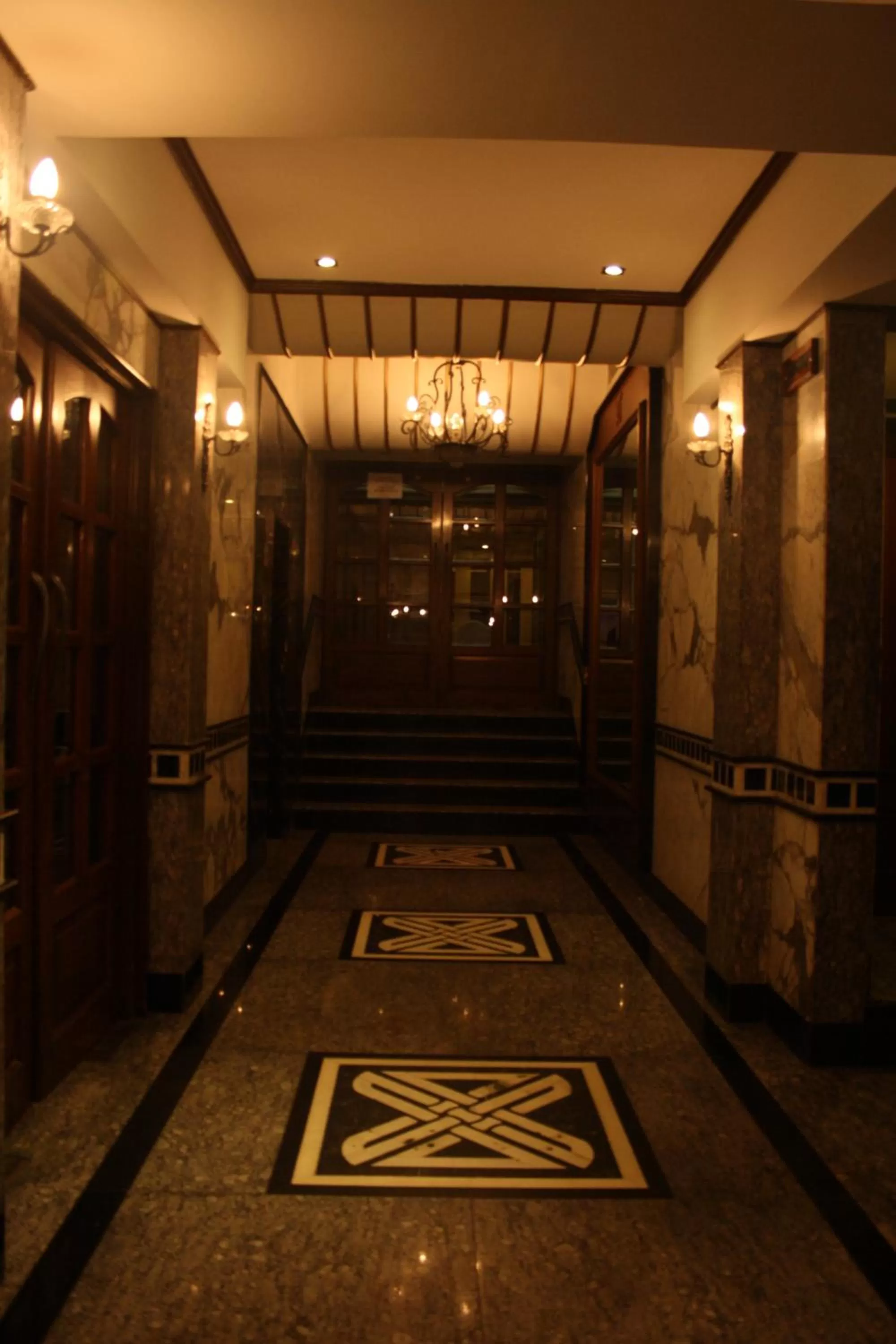 Decorative detail in Hotel Karl Residency