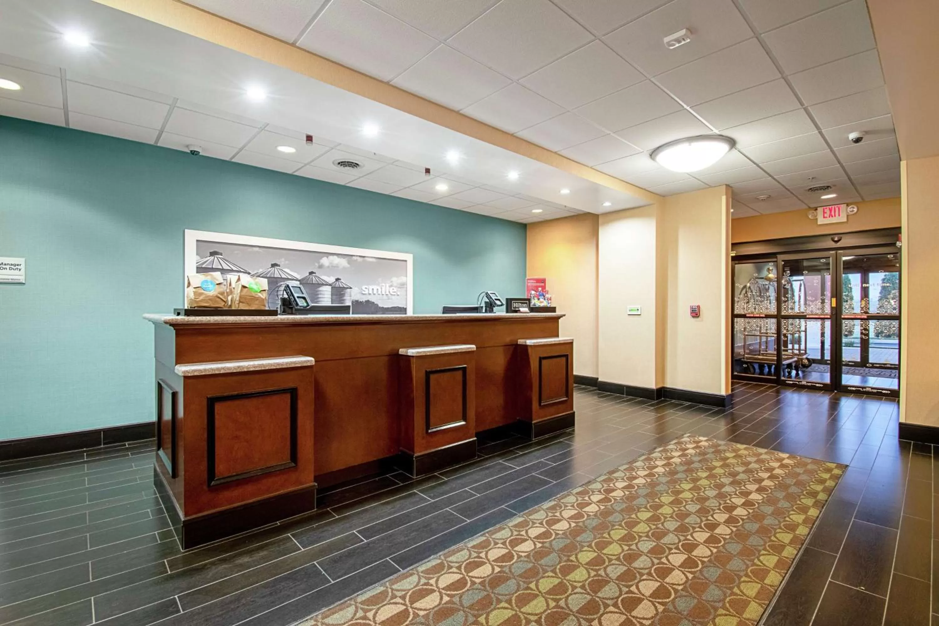 Lobby or reception in Hampton Inn Pine Grove