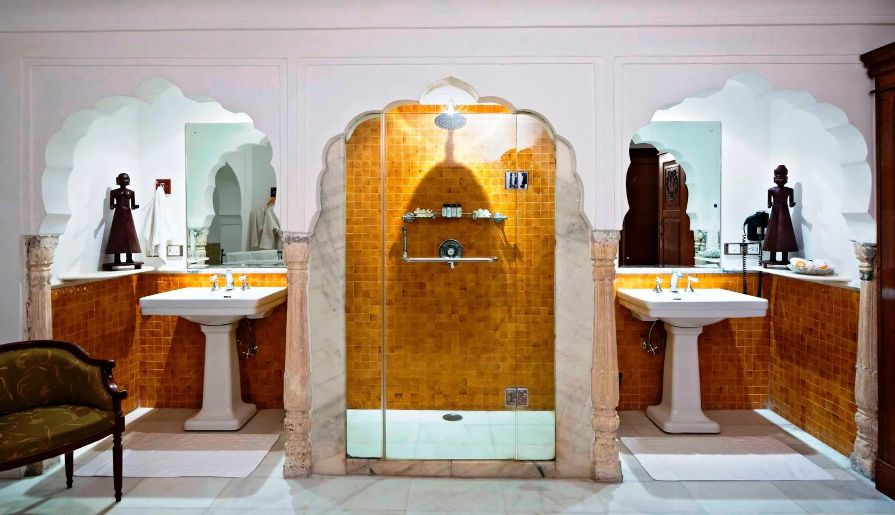 Bathroom in Samode Haveli