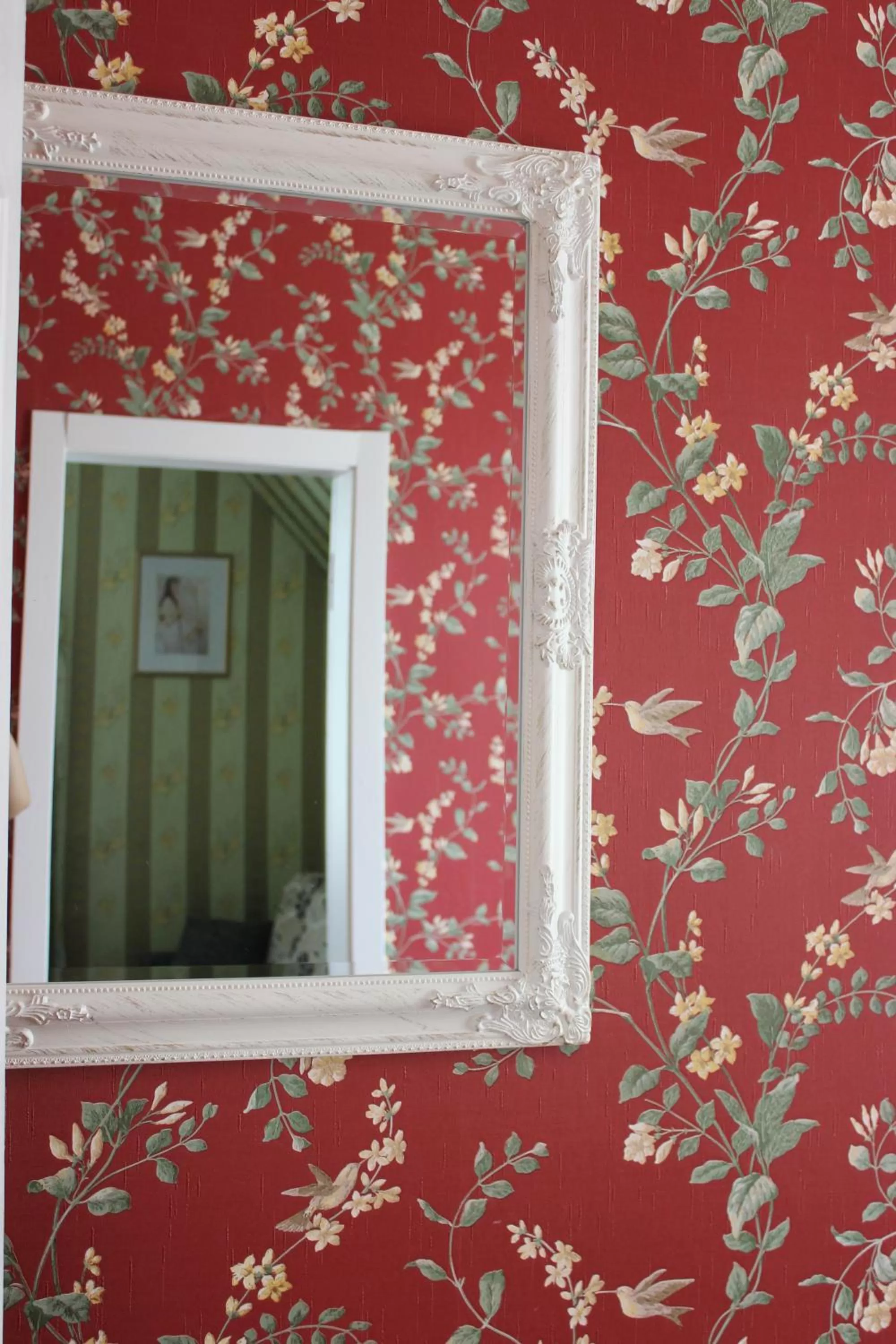 Decorative detail in City Center Kaķis B&B