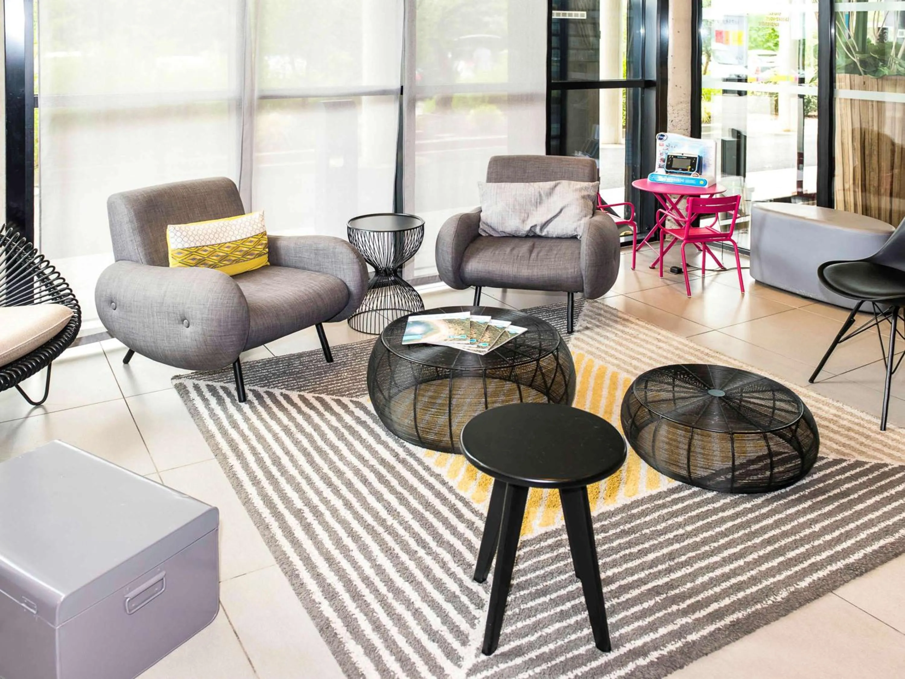 Lounge or bar in ibis Styles Toulouse Cite Espace