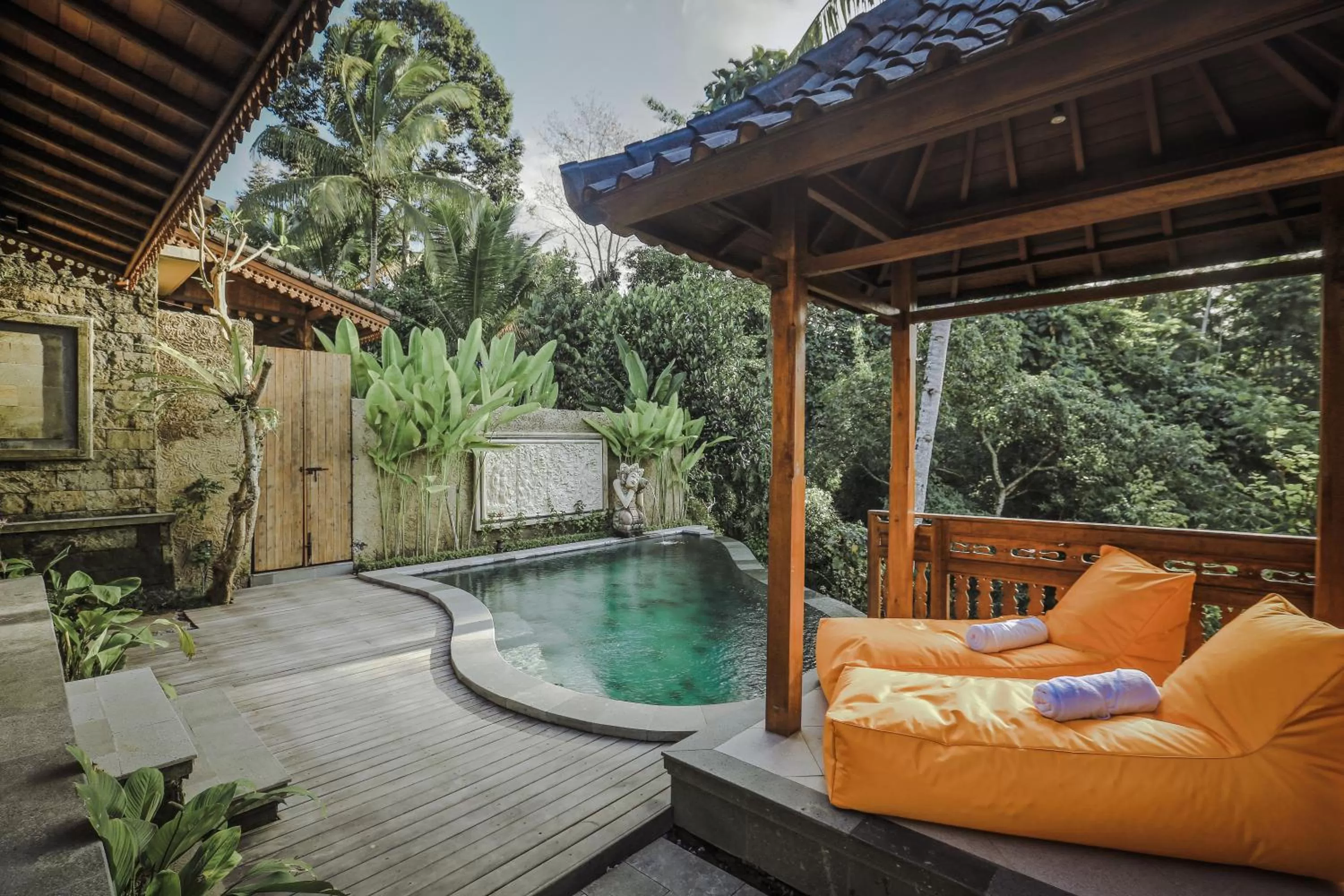 View (from property/room) in Portobello Villa Ubud