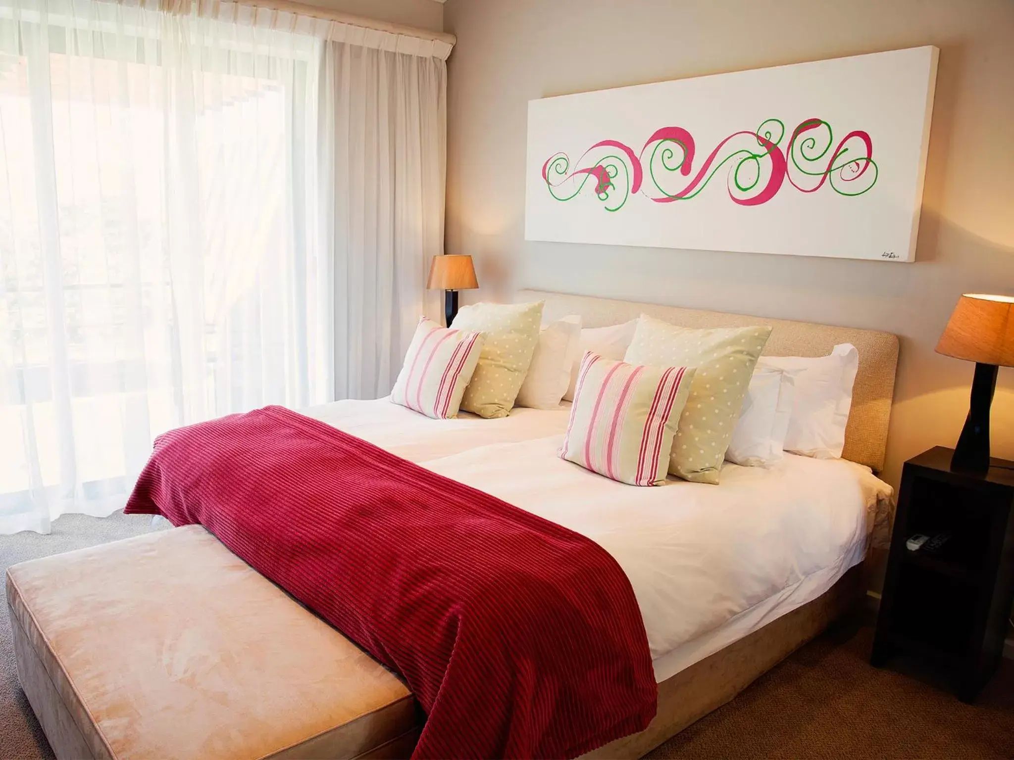 Two-Bedroom Suite with King Bed and 2 Singles in Premier Resort The Moorings, Knysna Two-Bedroom Suite with King Bed and 2 Singles in Premier Resort The Moorings, Knysna