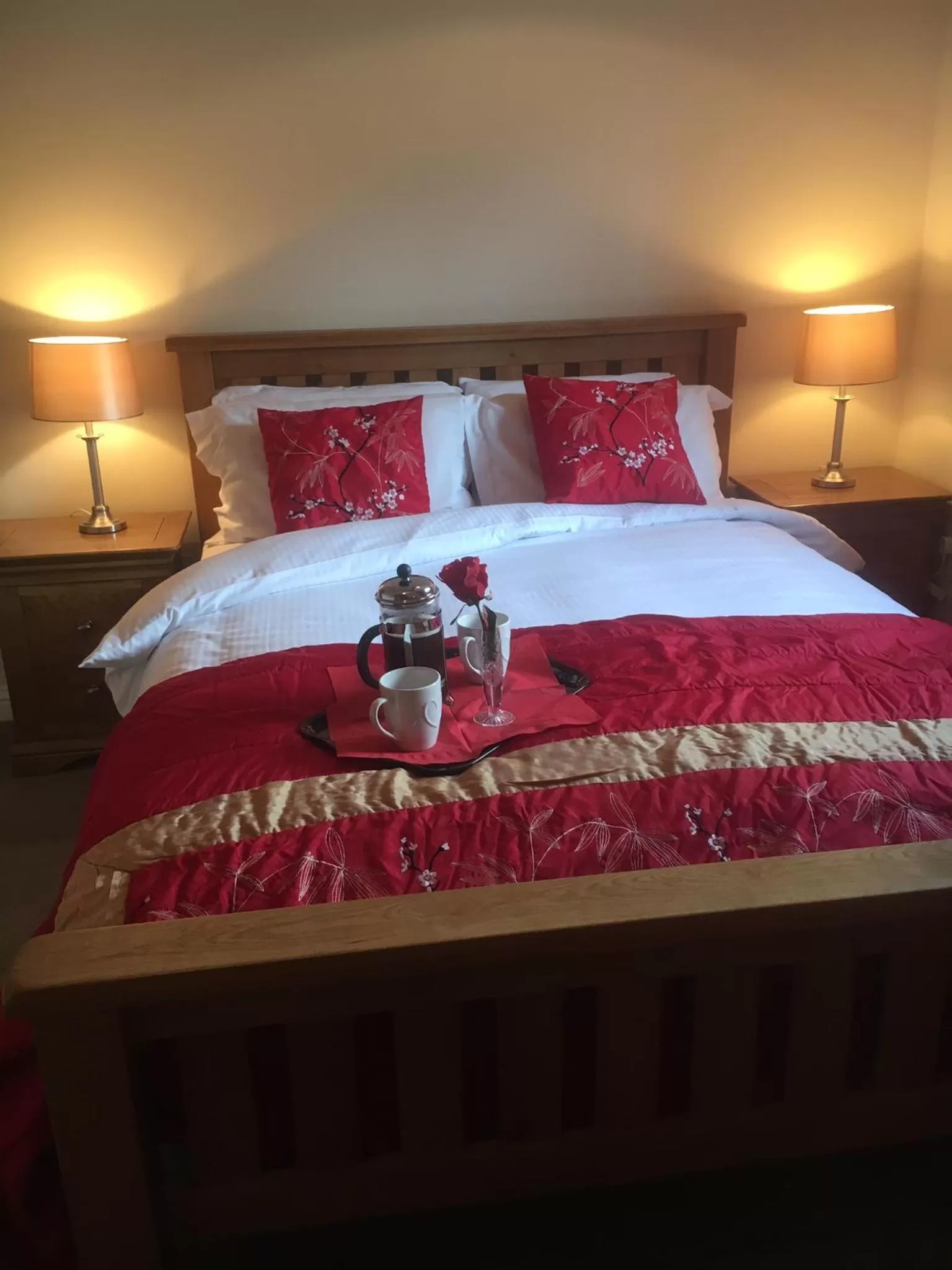 Bed in Newsham Grange Farm