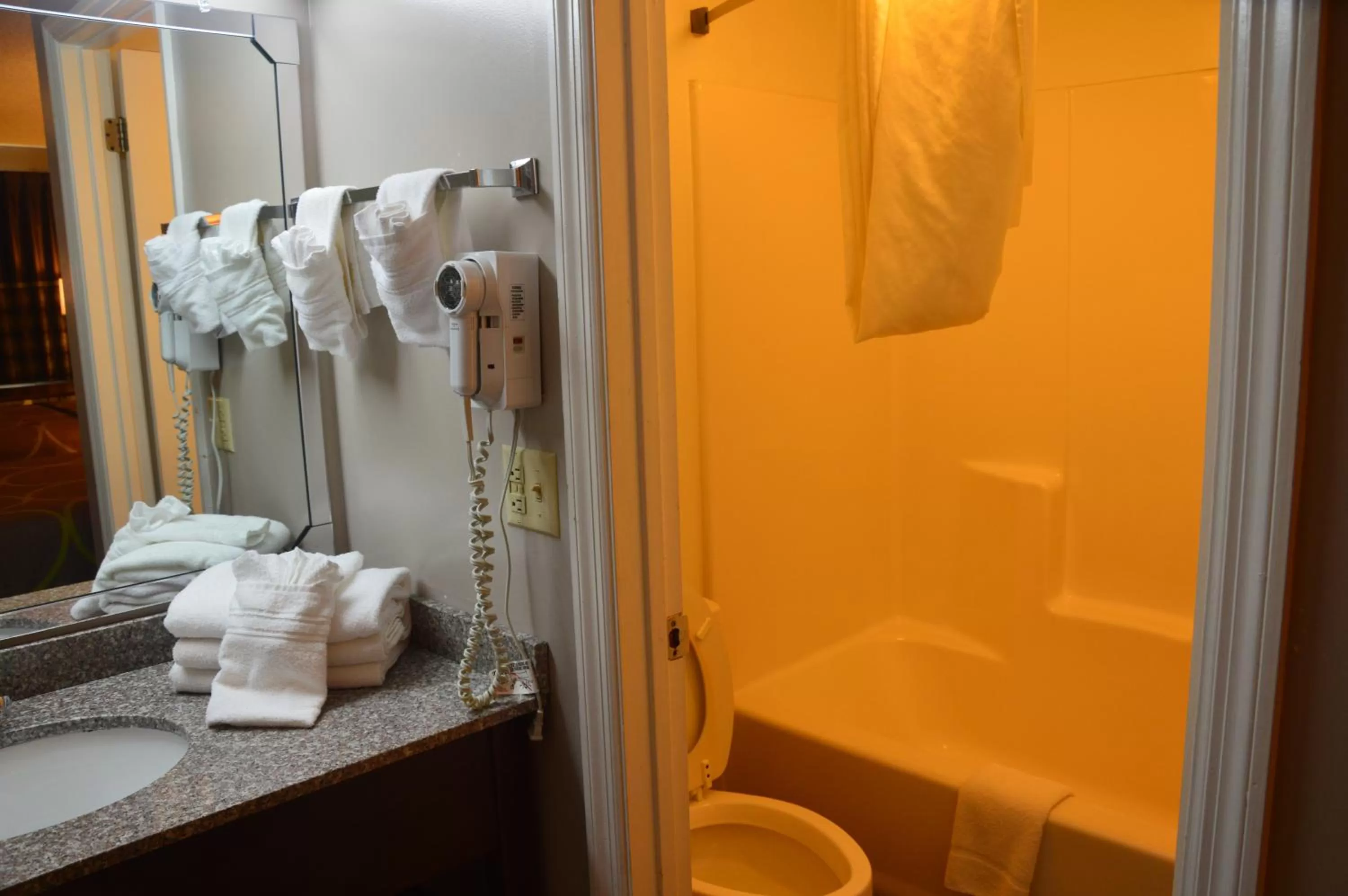 Toilet in Super 8 by Wyndham Madison