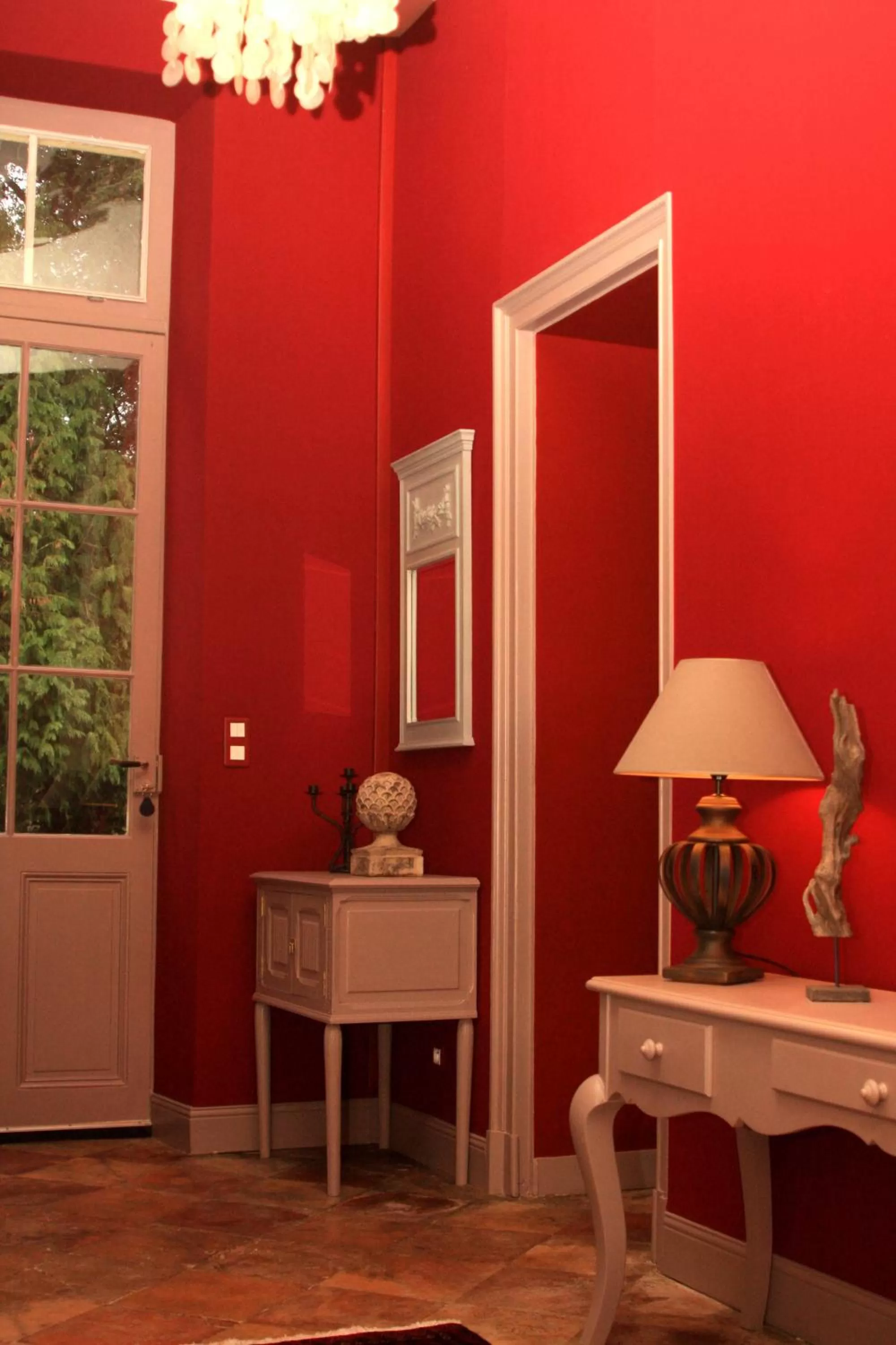 Lobby or reception in Château la Moune