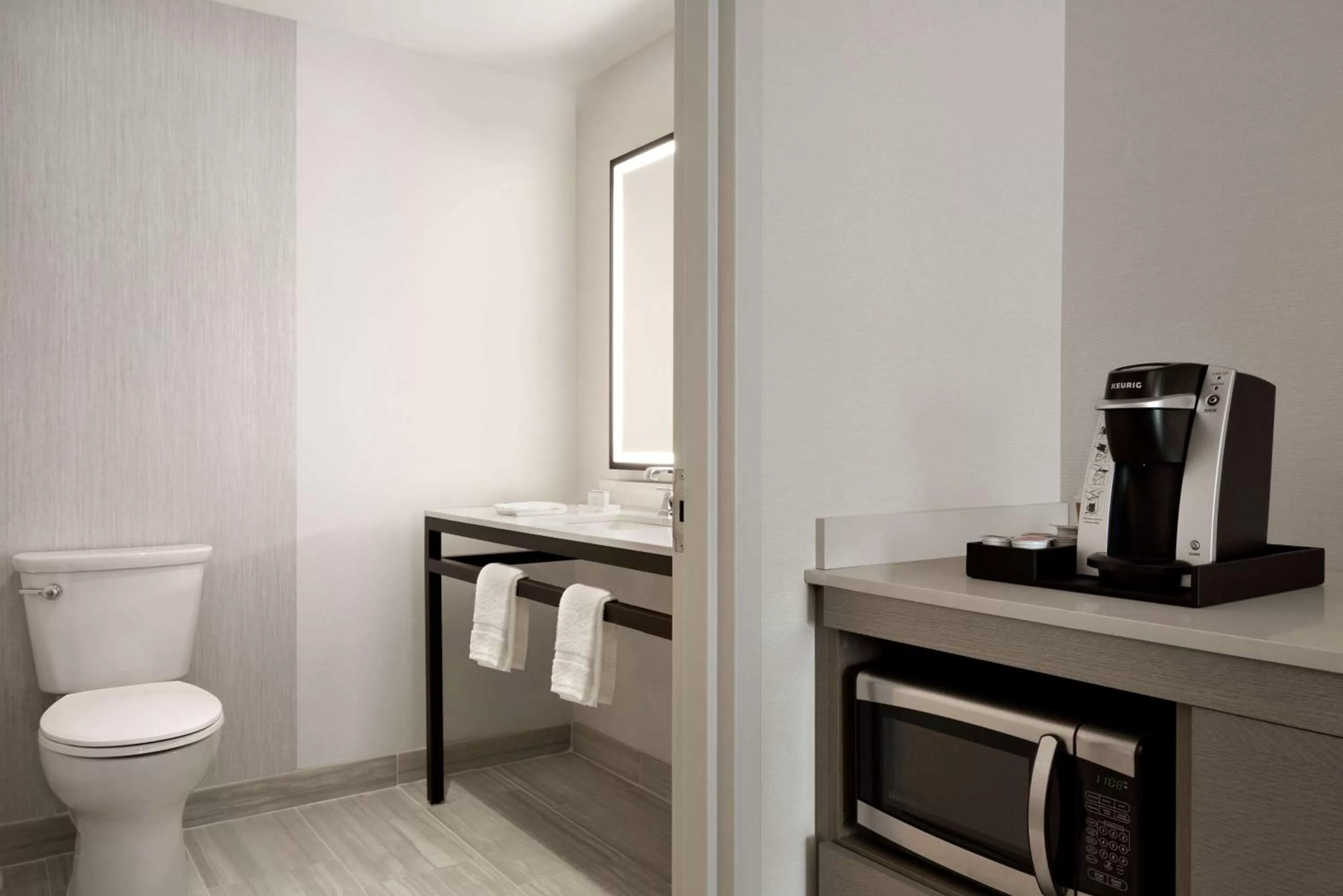 Bathroom in Hilton Garden Inn Newtown Square Radnor