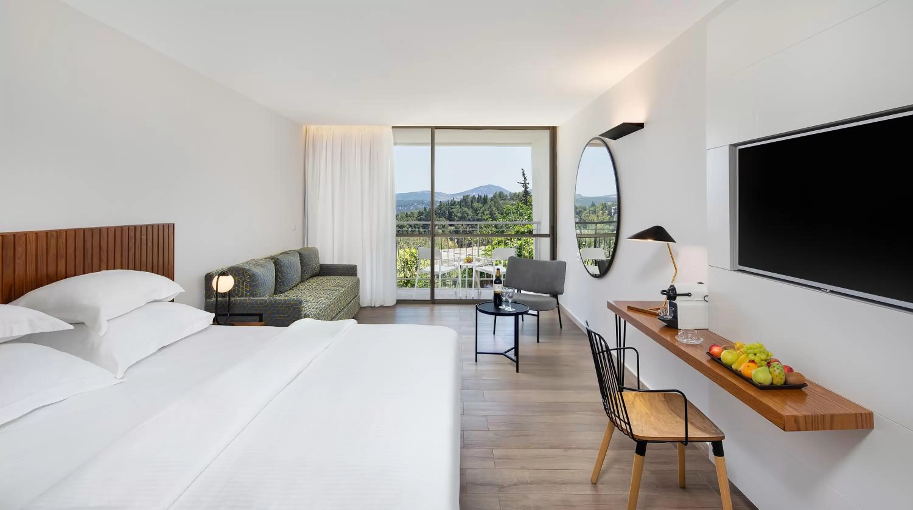 Photo of the whole room, Bed in Hacienda Forest View Hotel