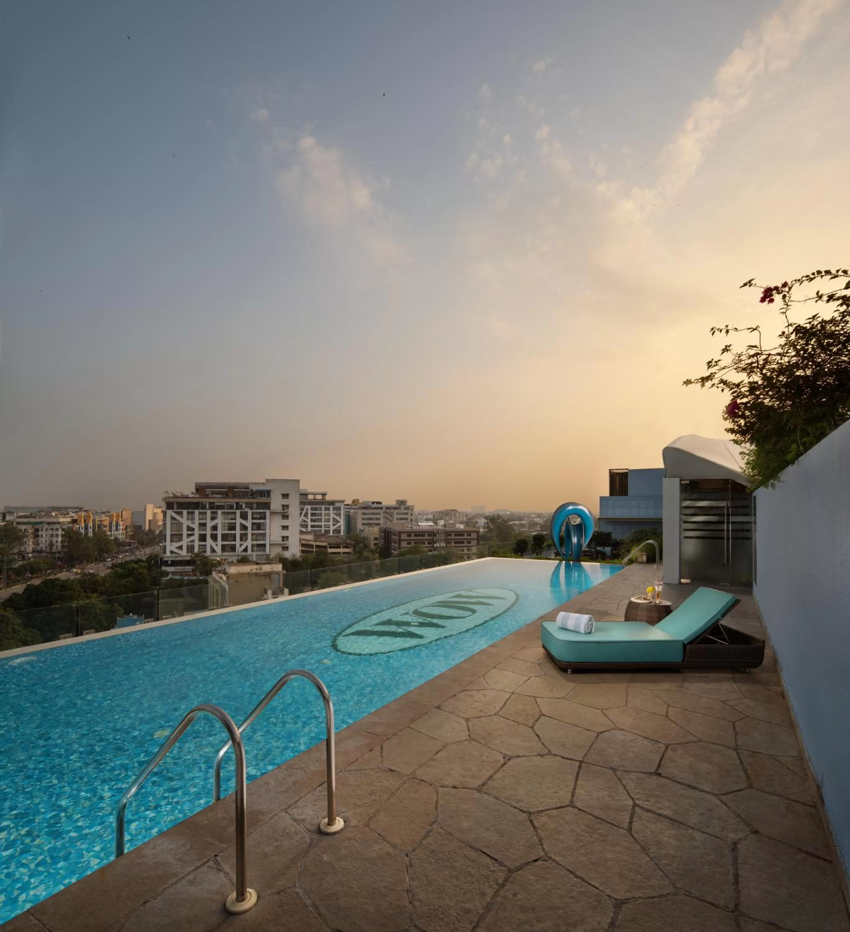 Swimming pool in WOW Crest, Indore - IHCL SeleQtions