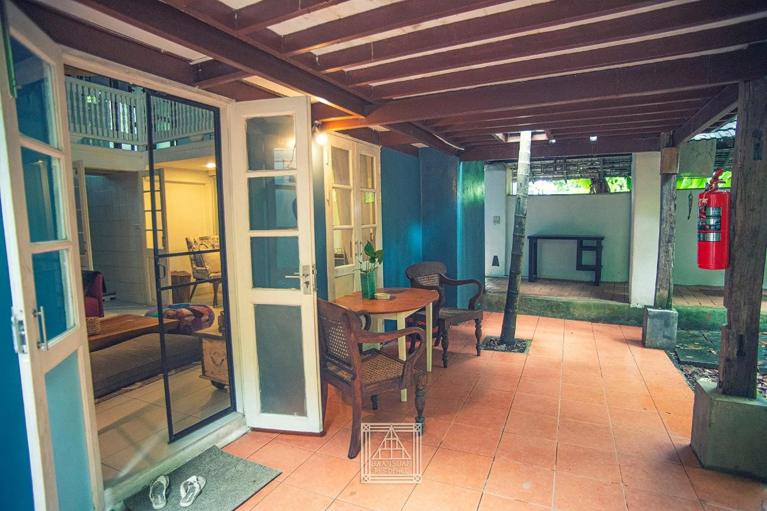 Patio in Baan Suan Residence เฮือนพักบ้านสวน