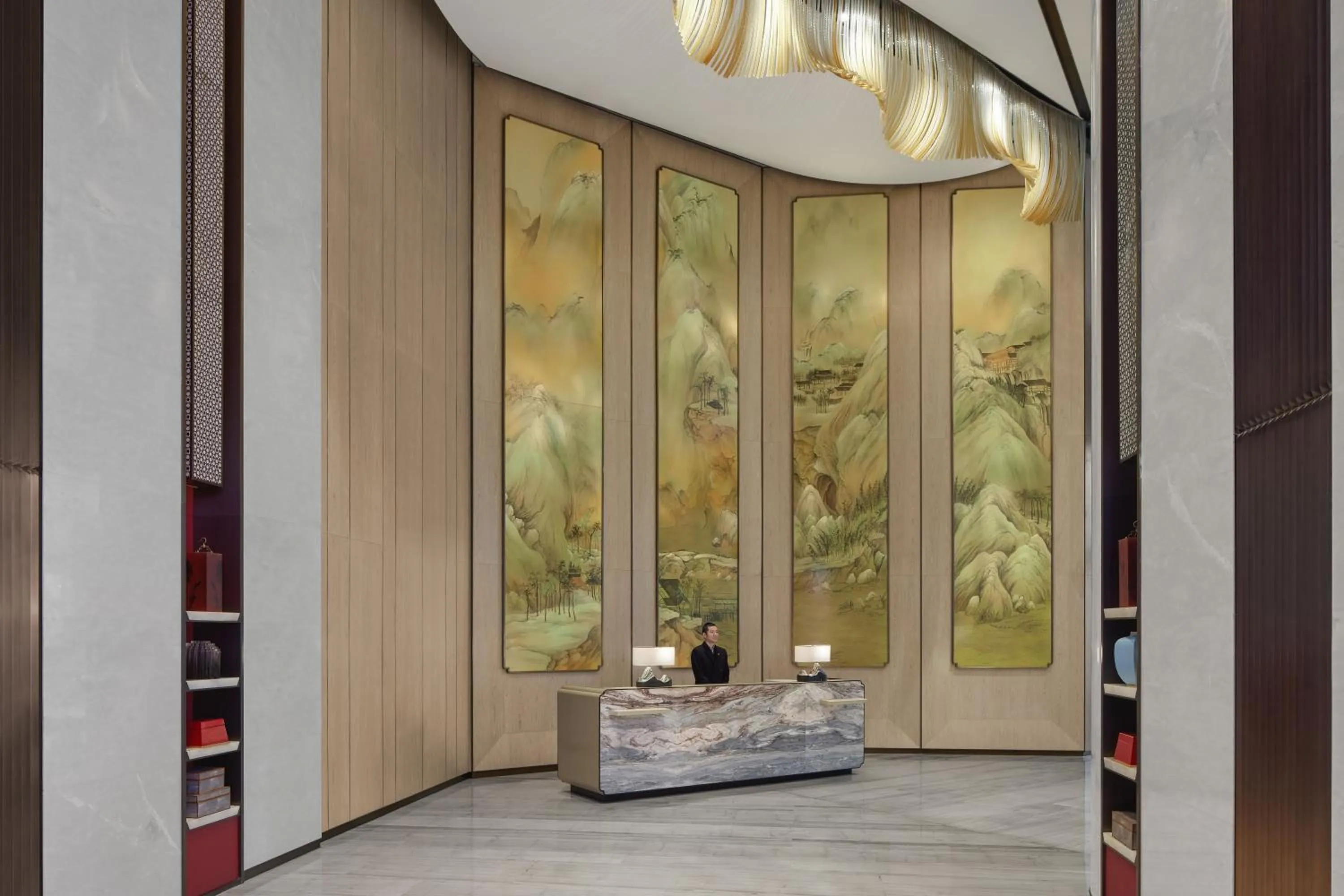 Facade/entrance in Conrad Shanghai