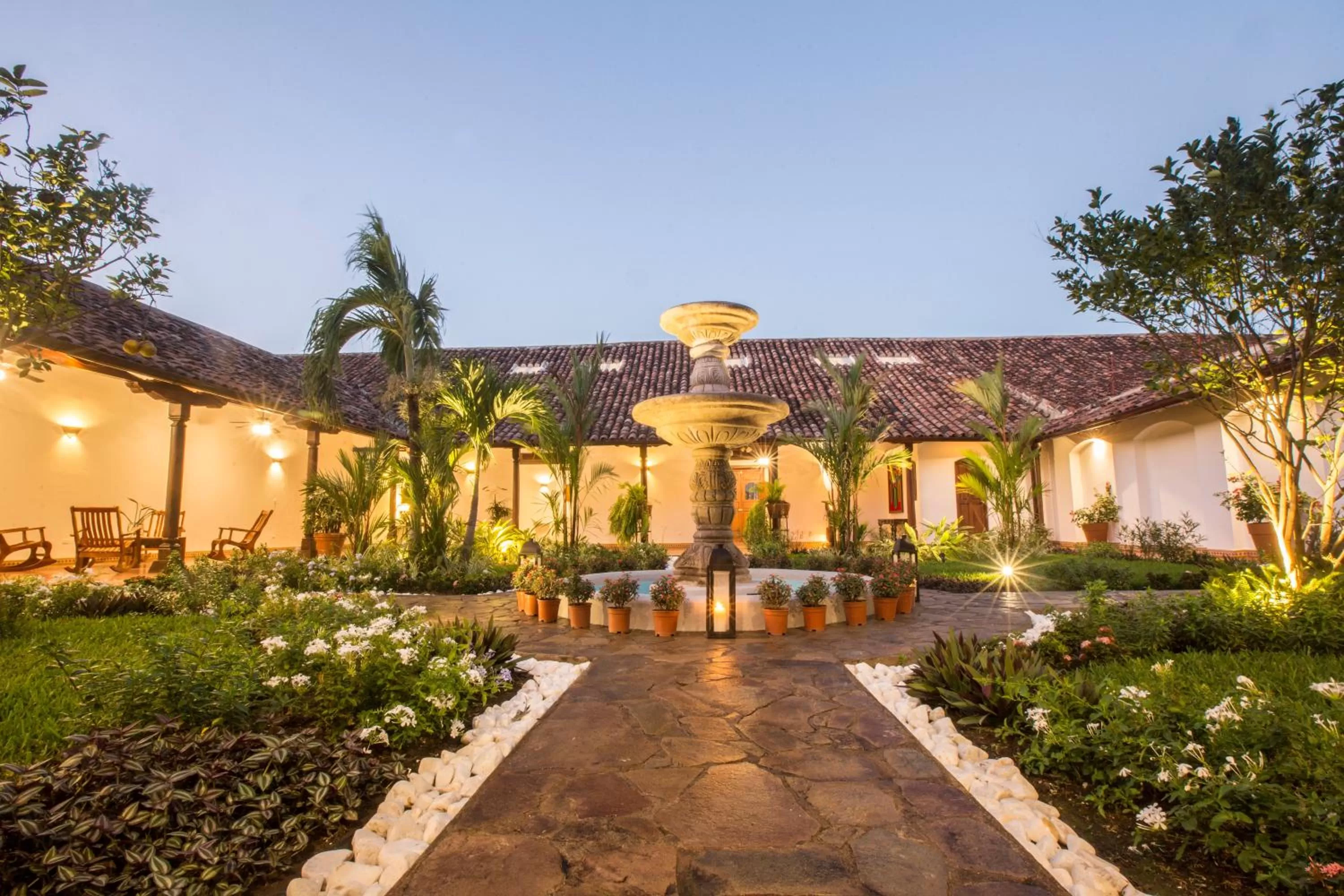 Garden, Property Building in Hotel Boutique Adela