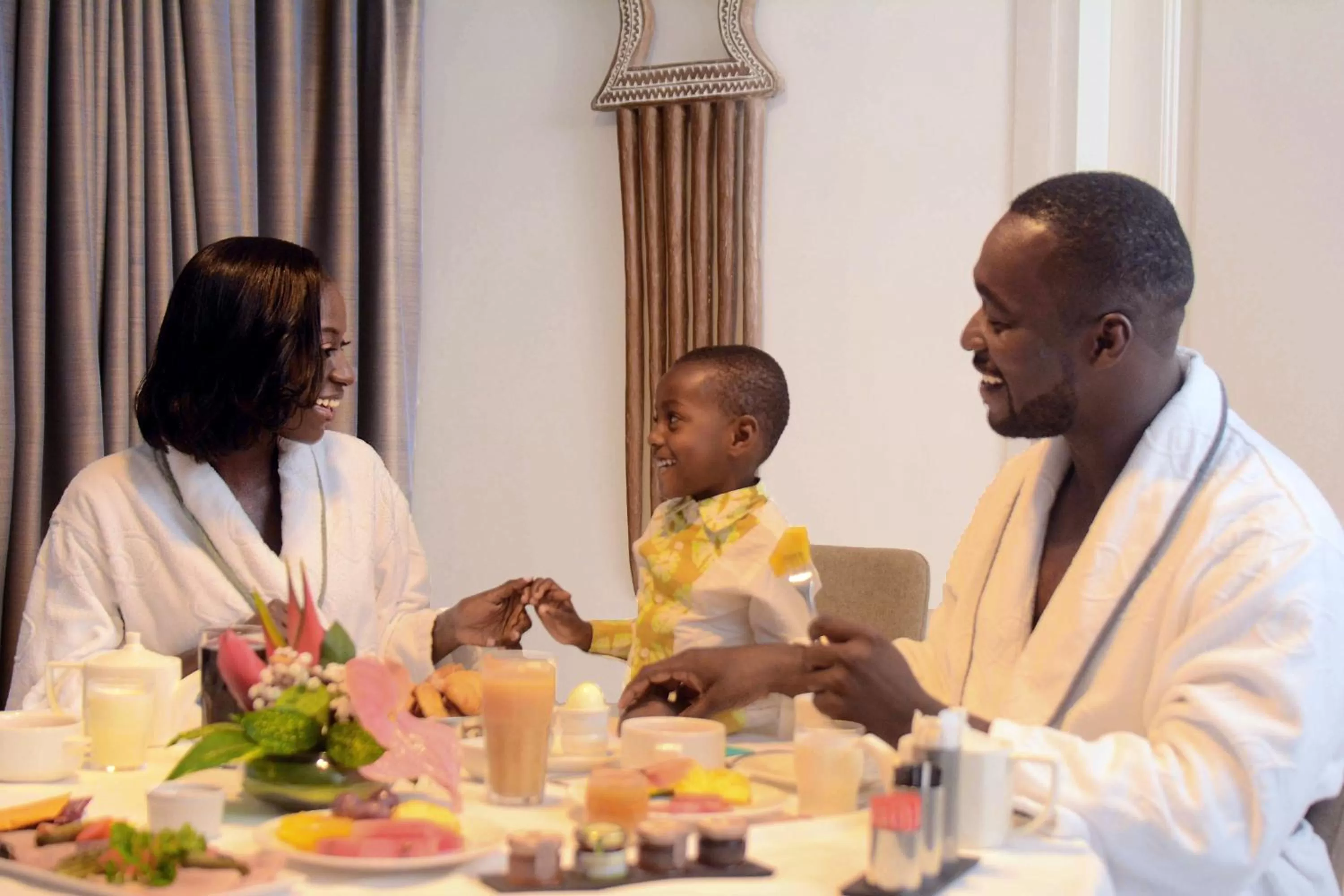 Family in Sofitel Abidjan Hotel Ivoire