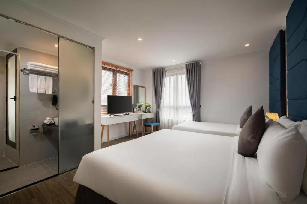 Bed in Hanoi Backpackers Hostel & Rooftop bar