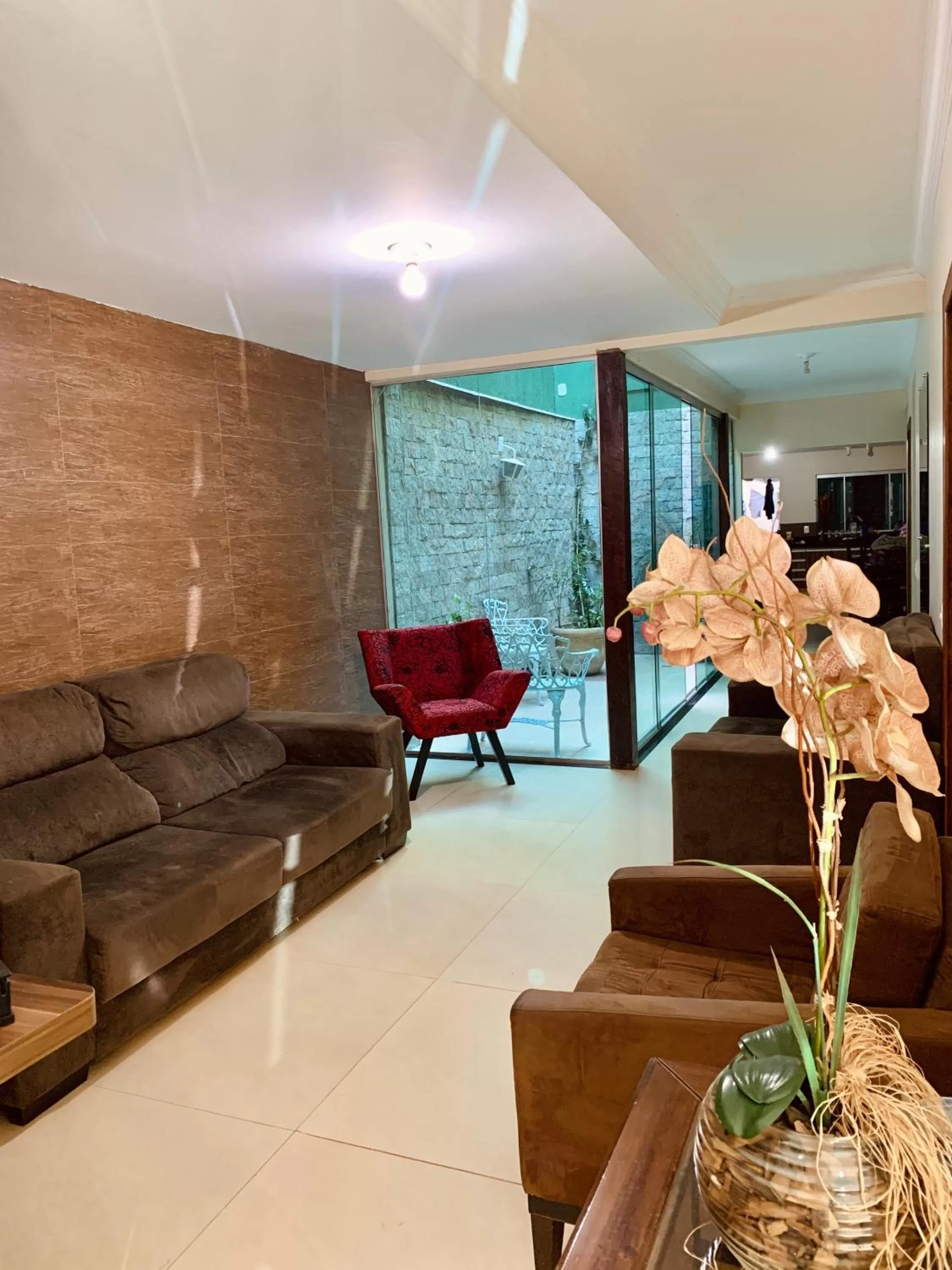 Living room, Seating Area in Pousada Jardim Brasília