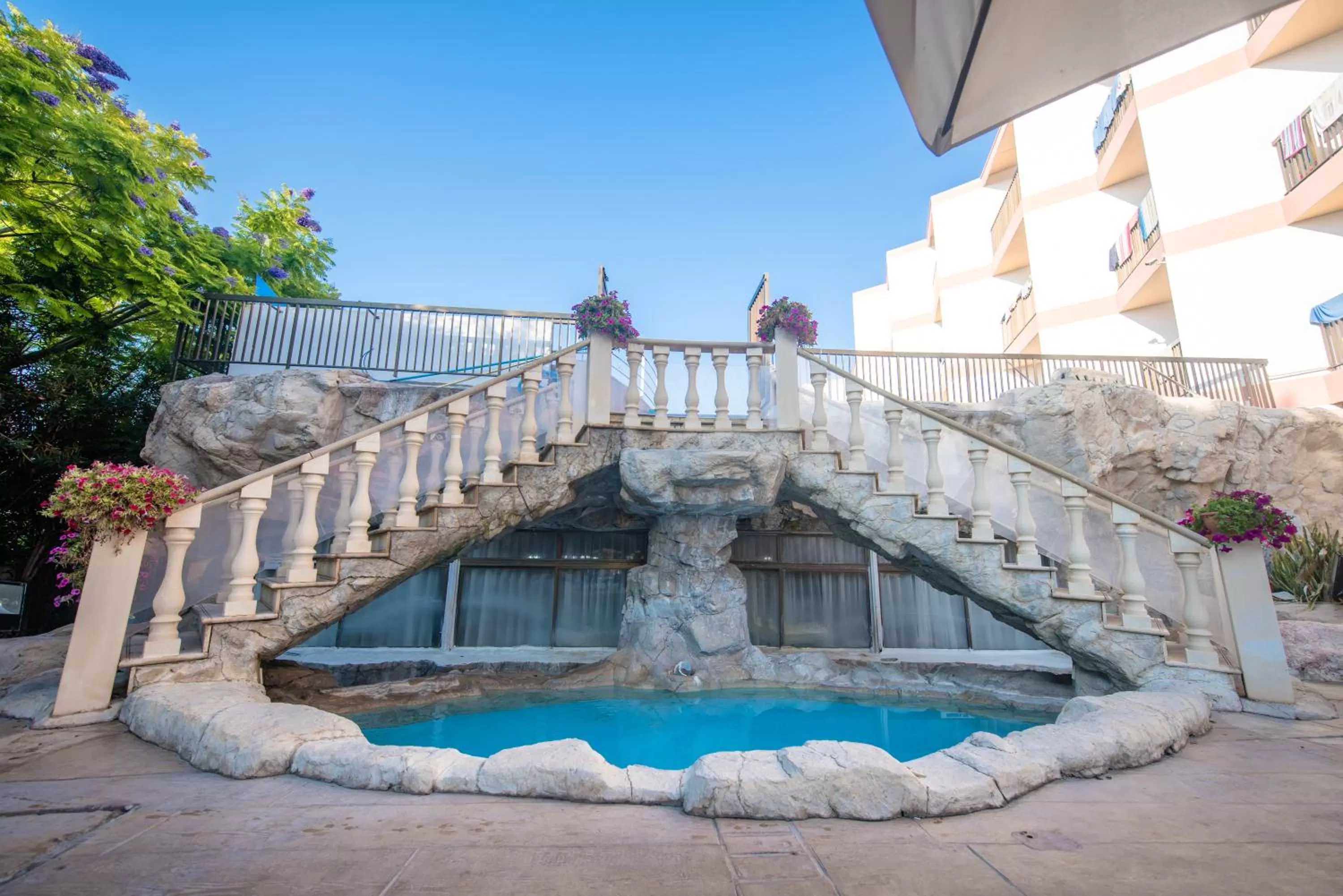 Balcony/Terrace in Avlida Hotel