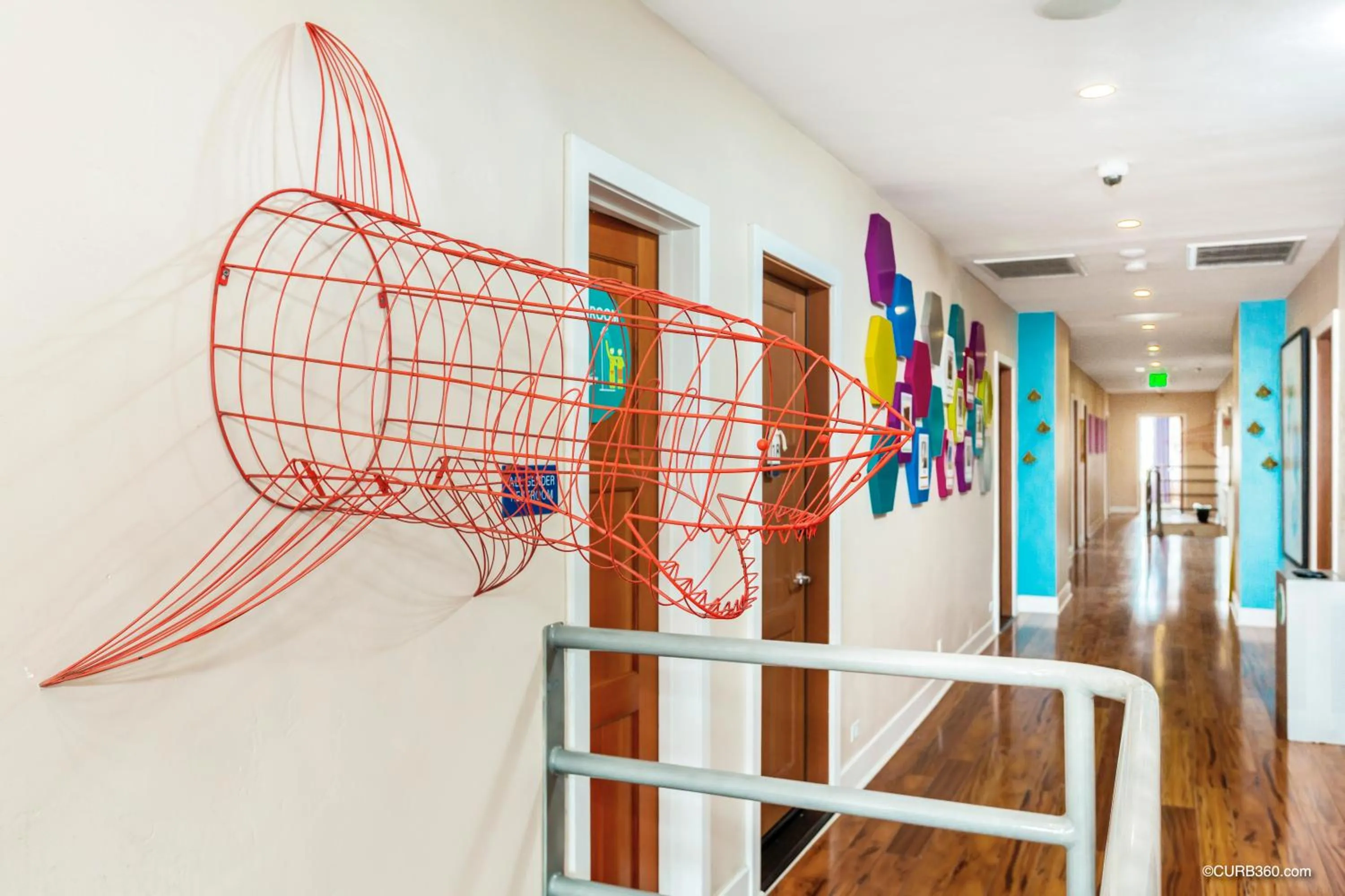 Decorative detail in Samesun Ocean Beach Hotel & Hostel