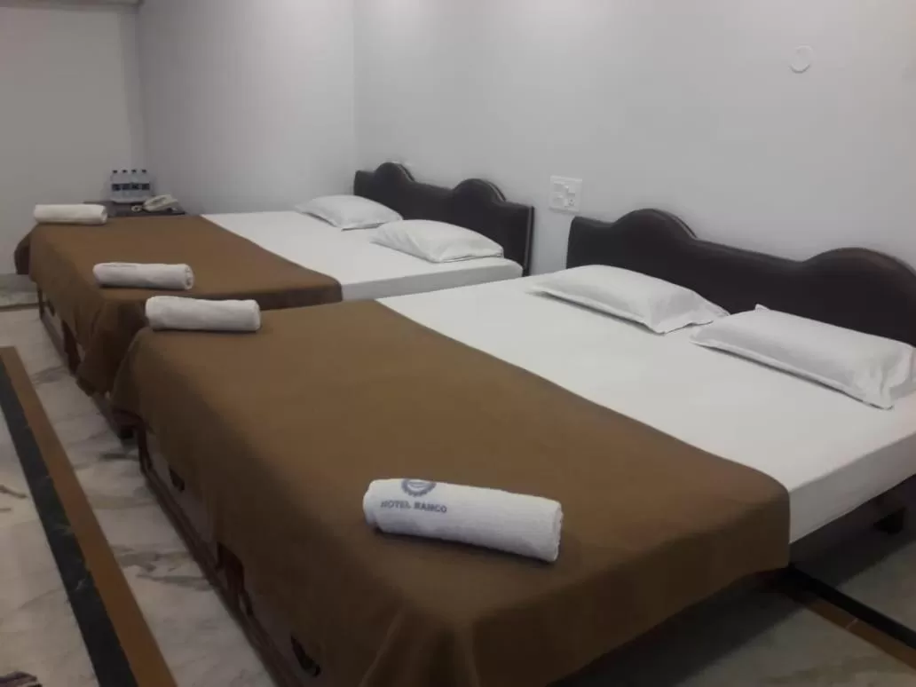 Bed in Hotel Ramco Residency A/c