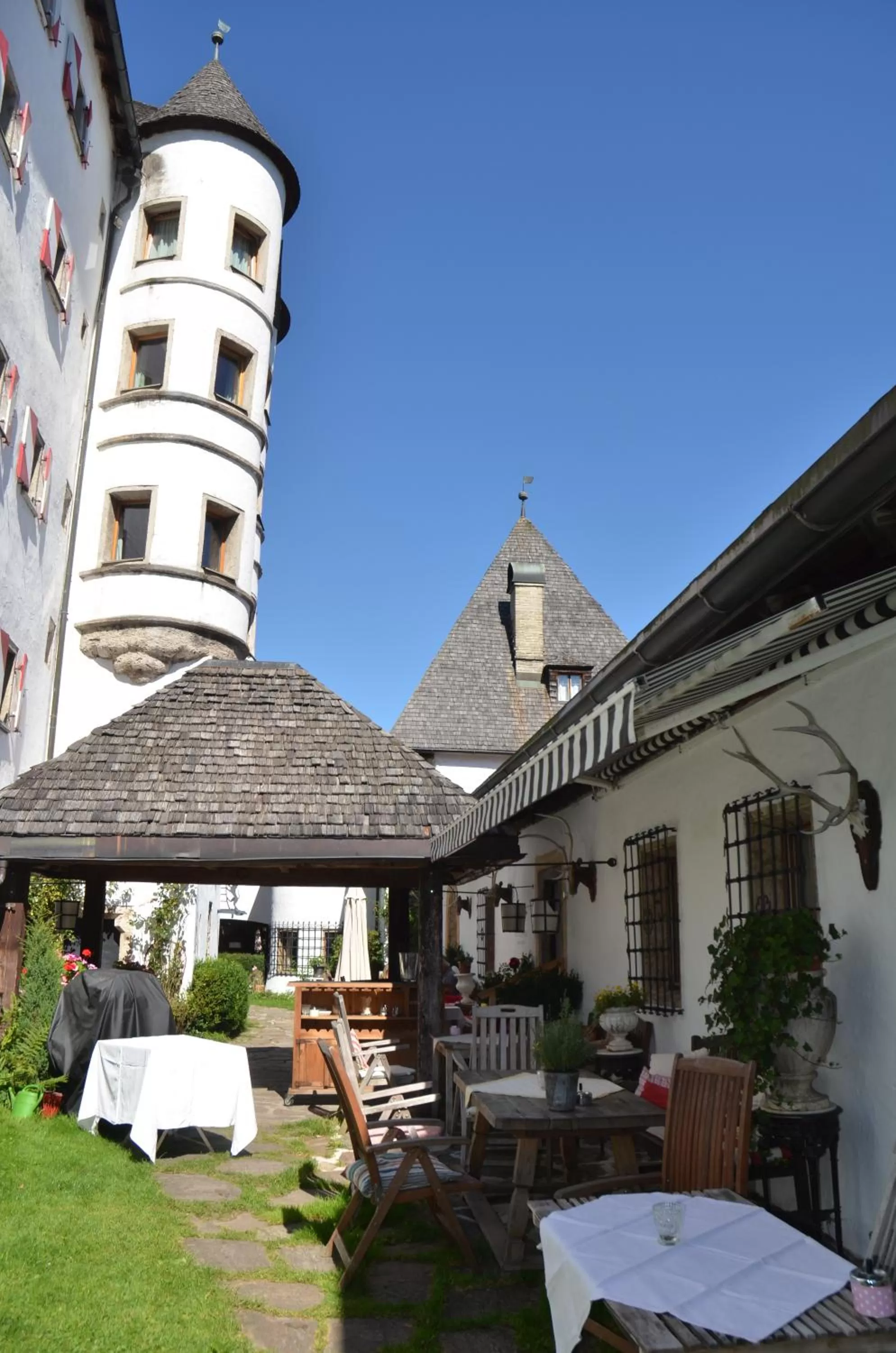 Patio in Schloss Münichau