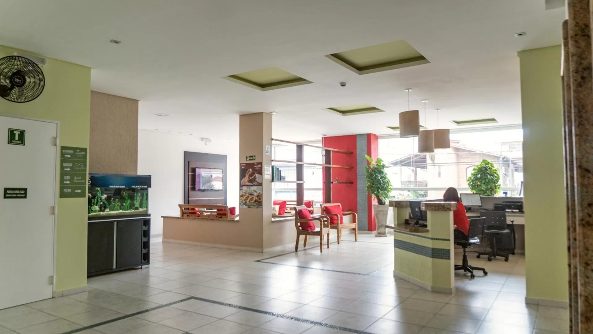 Lobby or reception in UPG Hotel