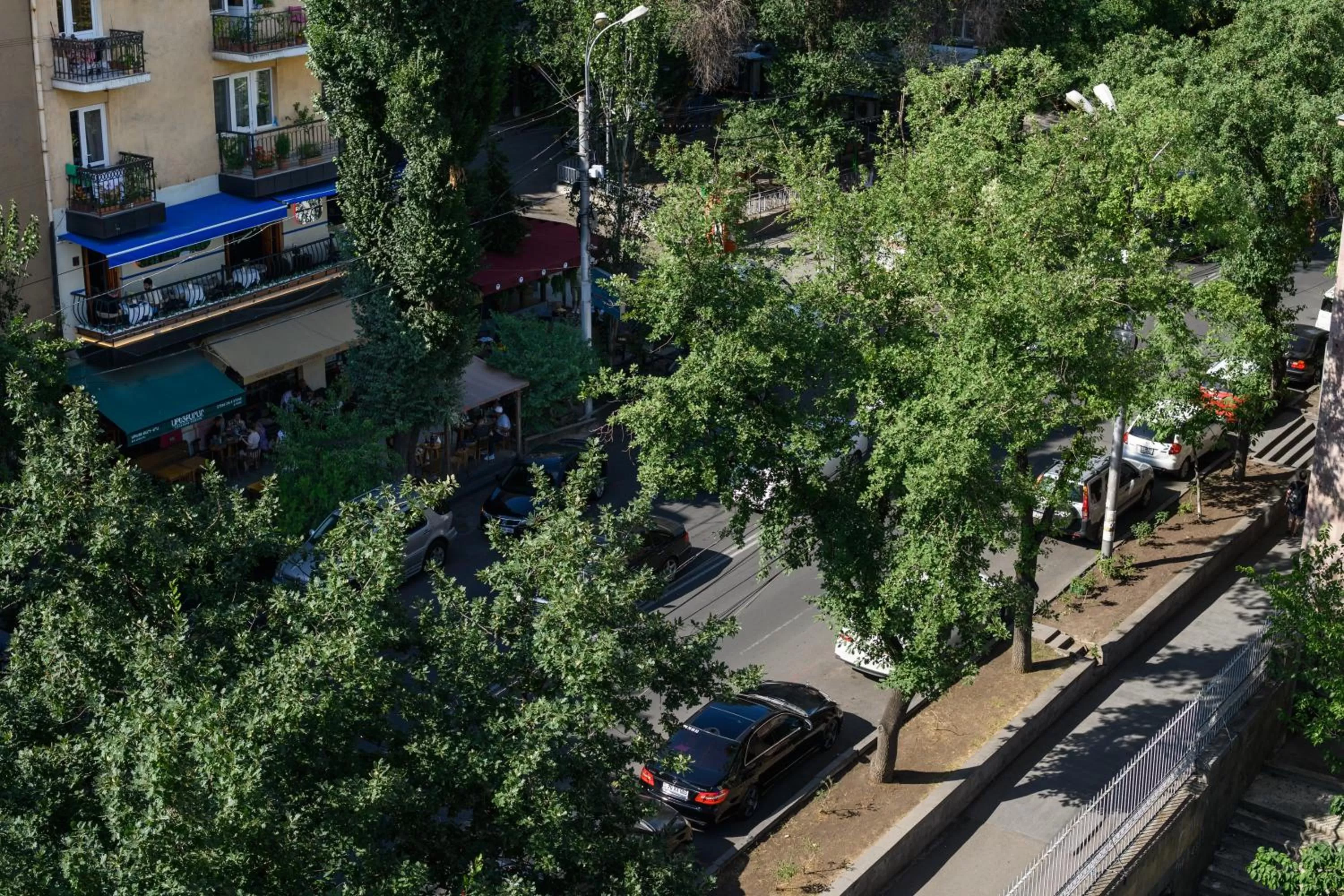 Street view in Royal Plaza by Stellar Hotels, Yerevan
