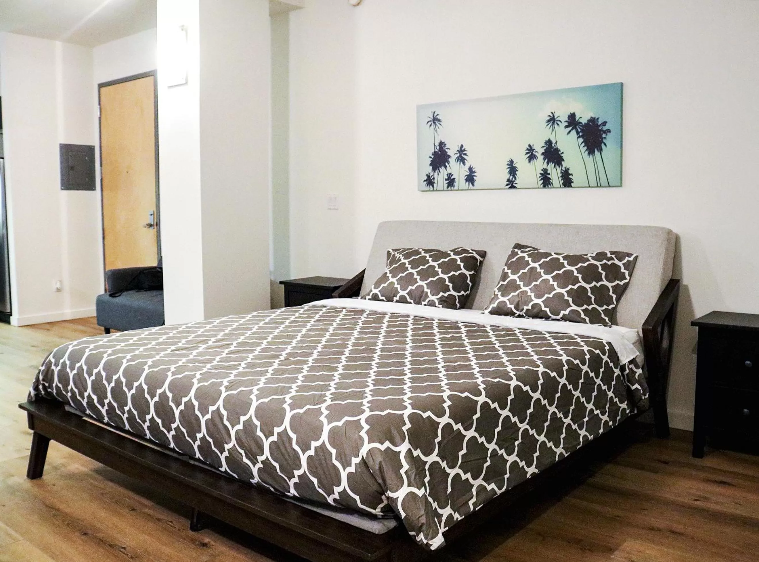 Bed in The Haas Suites