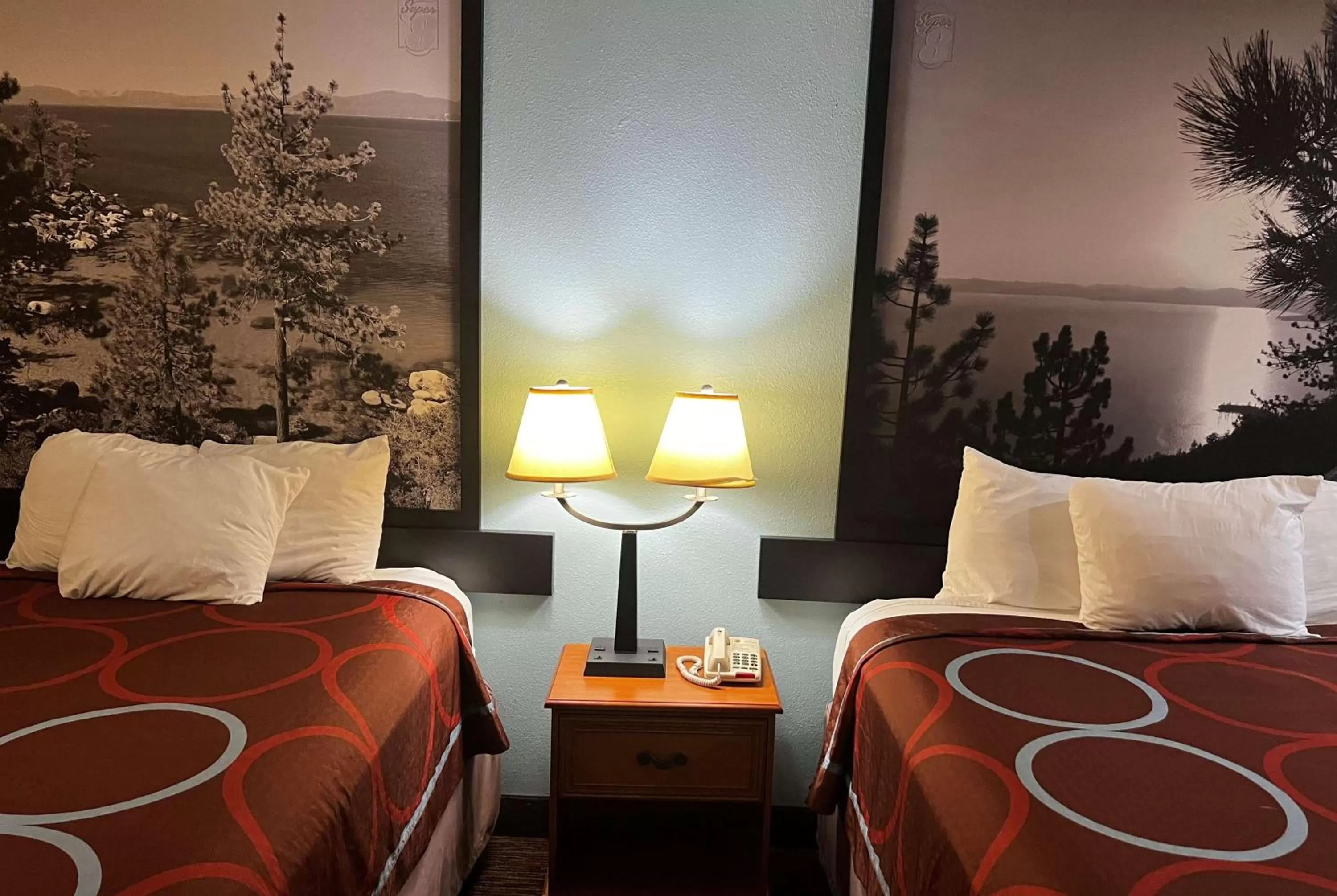 Photo of the whole room, Bed in Super 8 by Wyndham Montgomery/ Lake Conroe