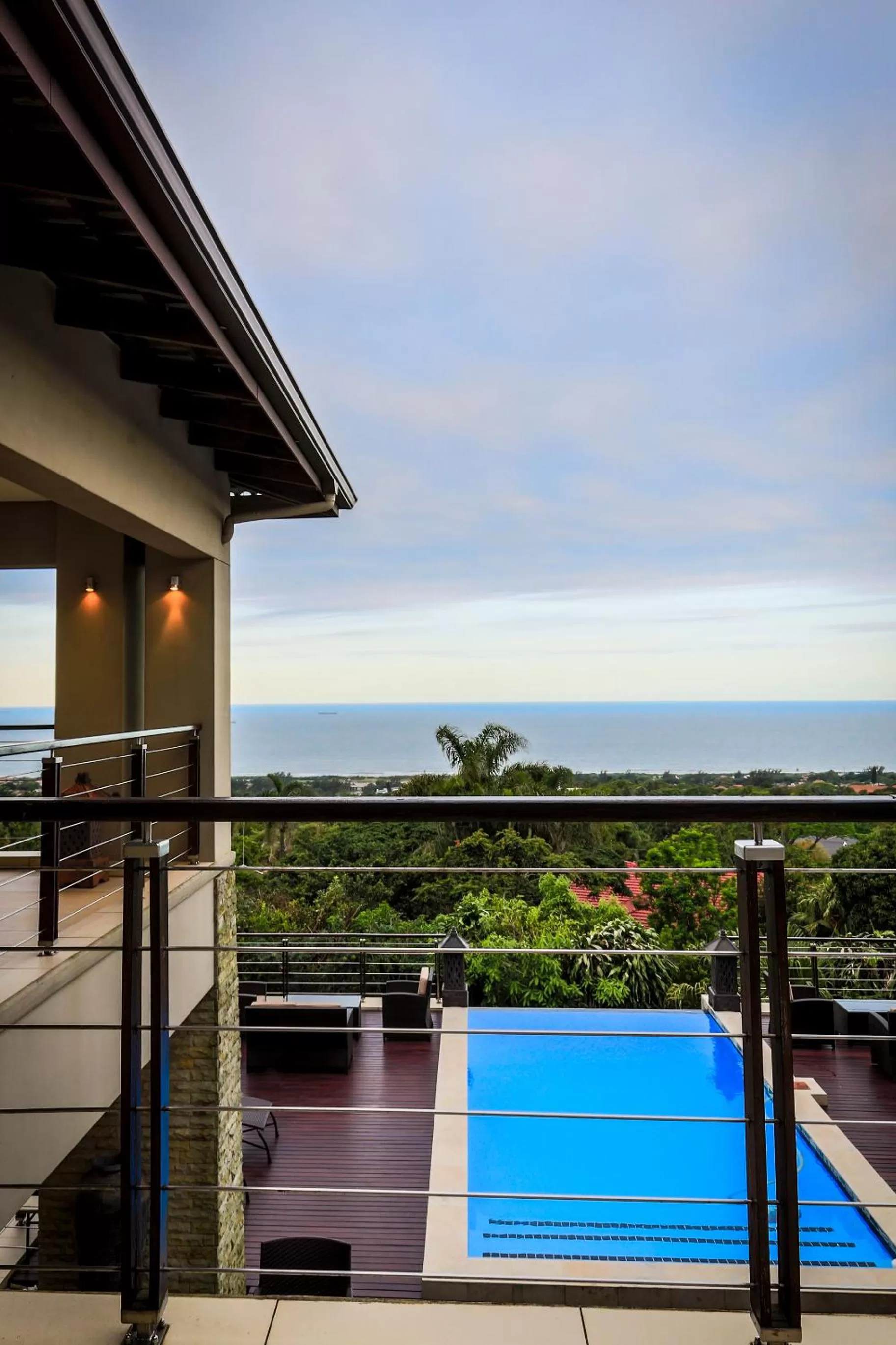Balcony/Terrace in Endless Horizons Boutique Hotel
