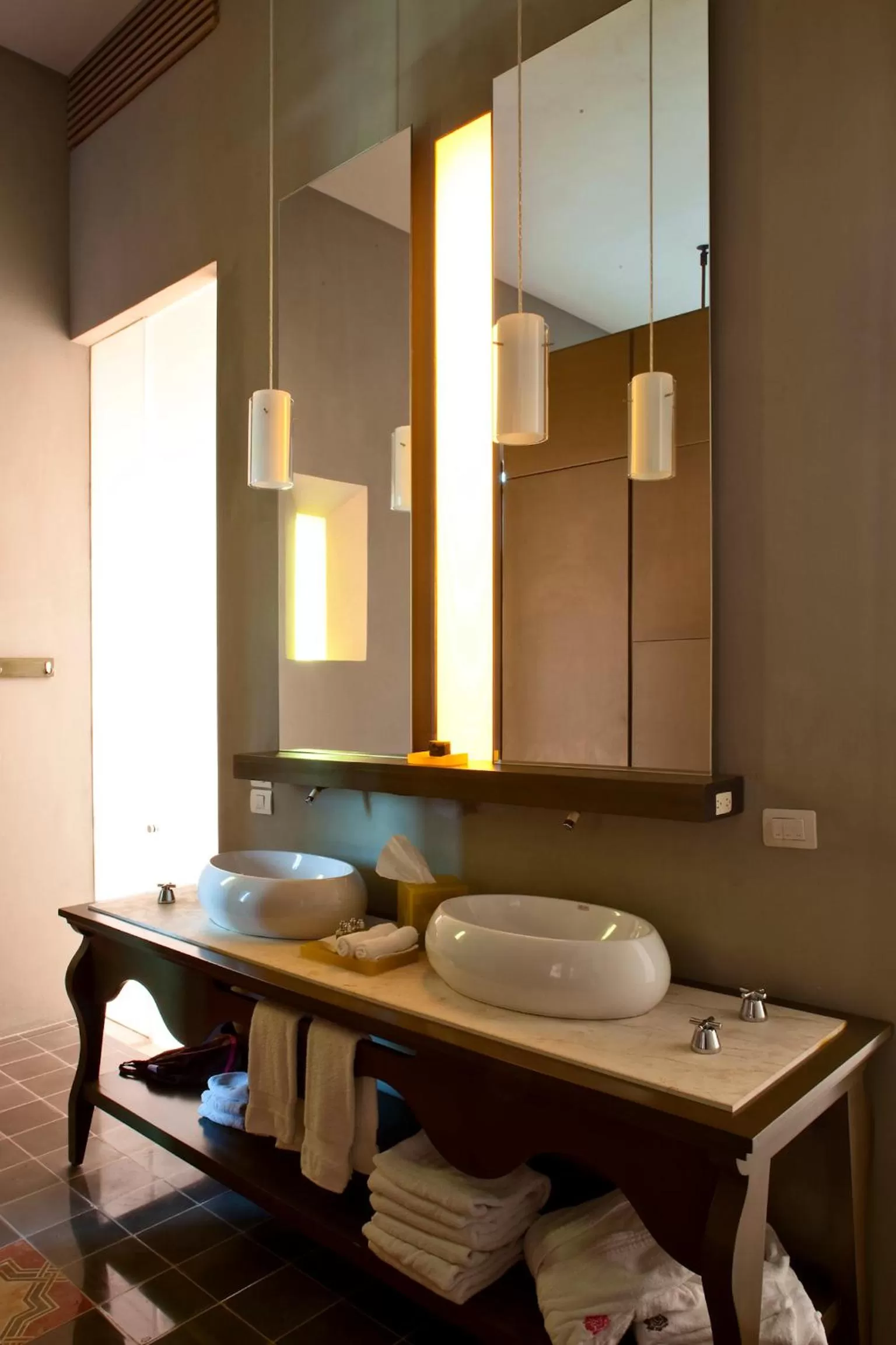 Bathroom in Rosas & Xocolate Boutique Hotel and Spa Merida, a Member of Design Hotels