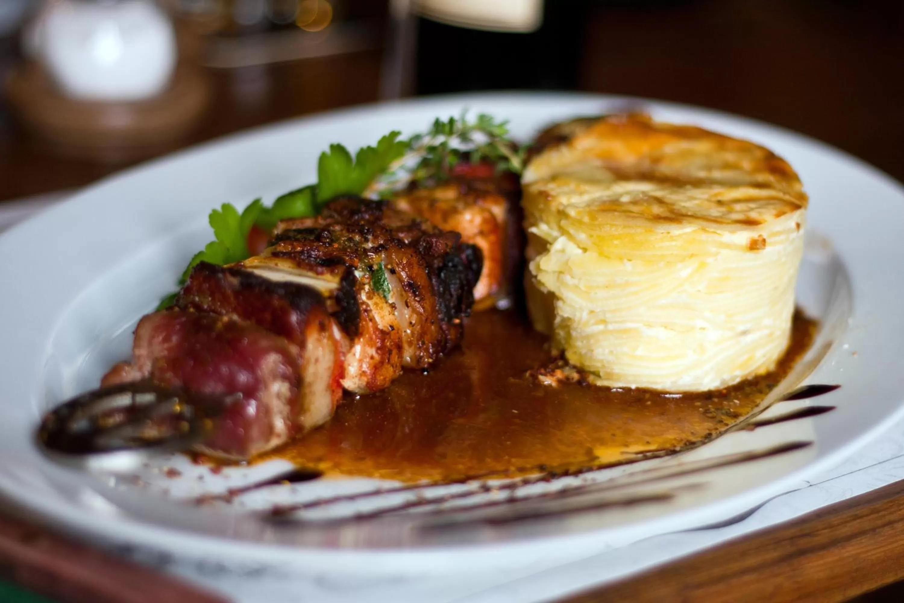 Food close-up in Hotel U Simla