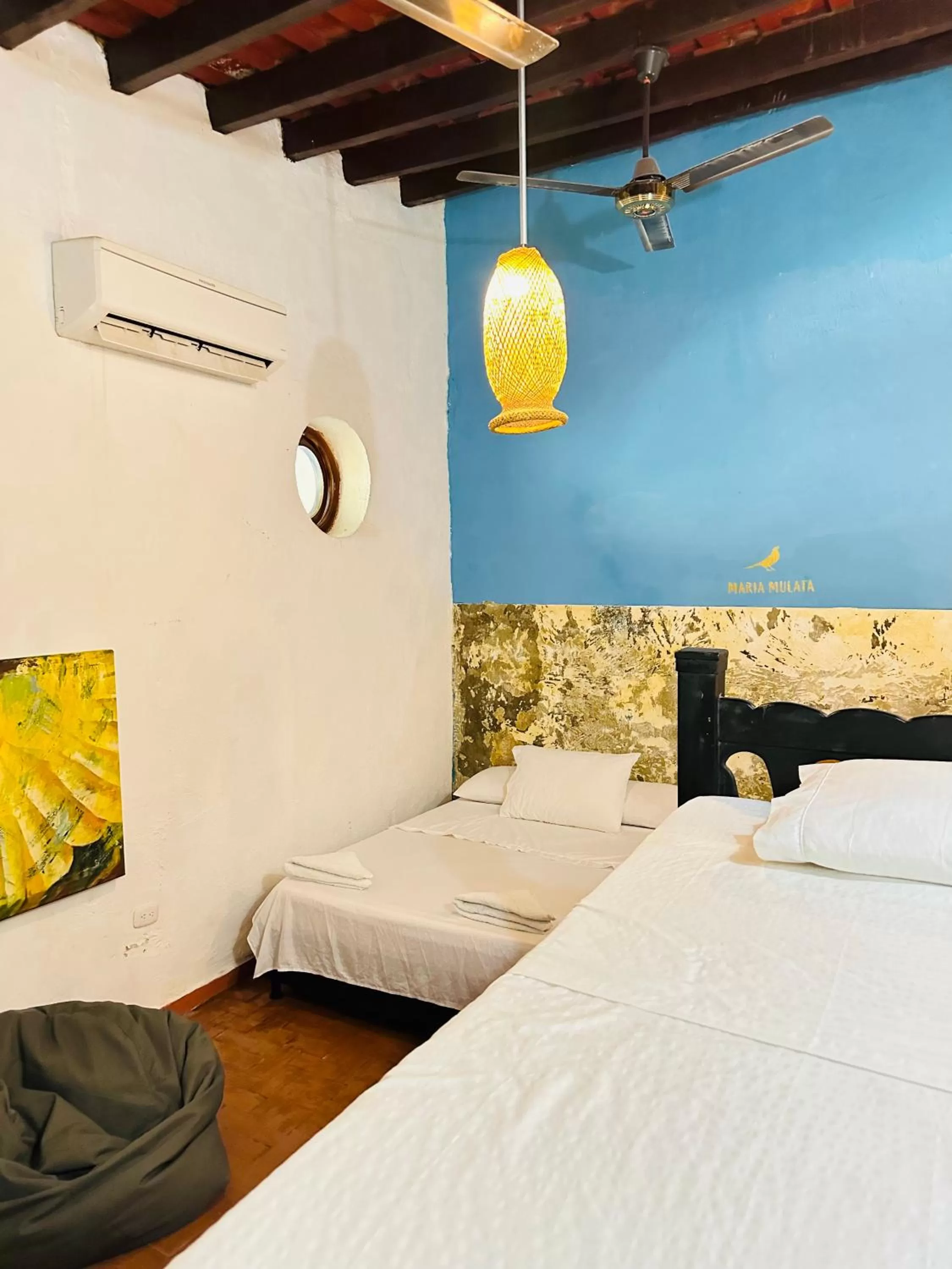 Bed in Maria Mulata Boutique Hotel